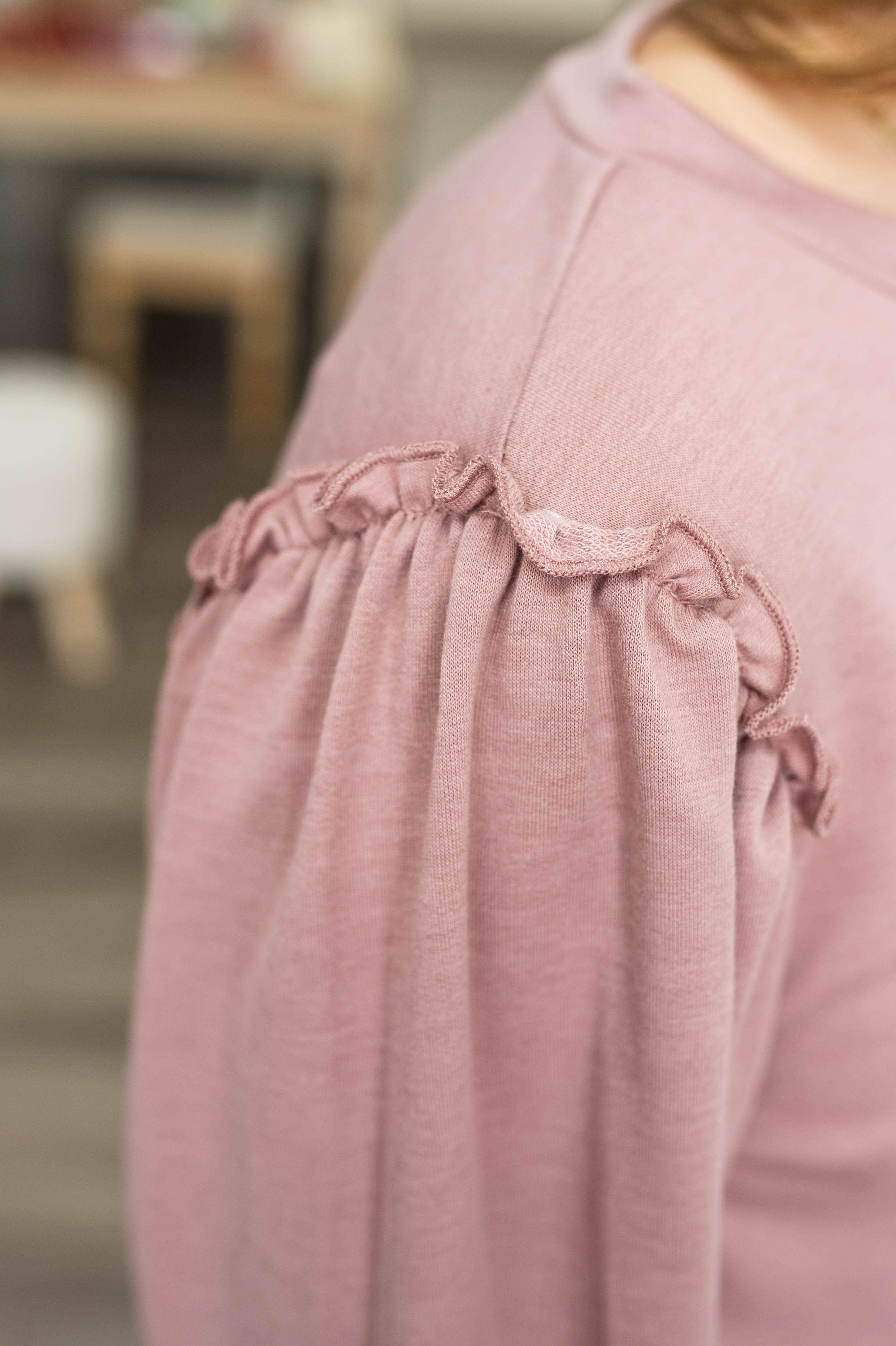 Mariella Mauve Top