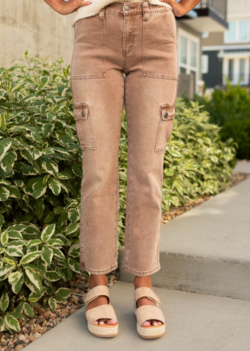 Morgan Toffee Jeans
