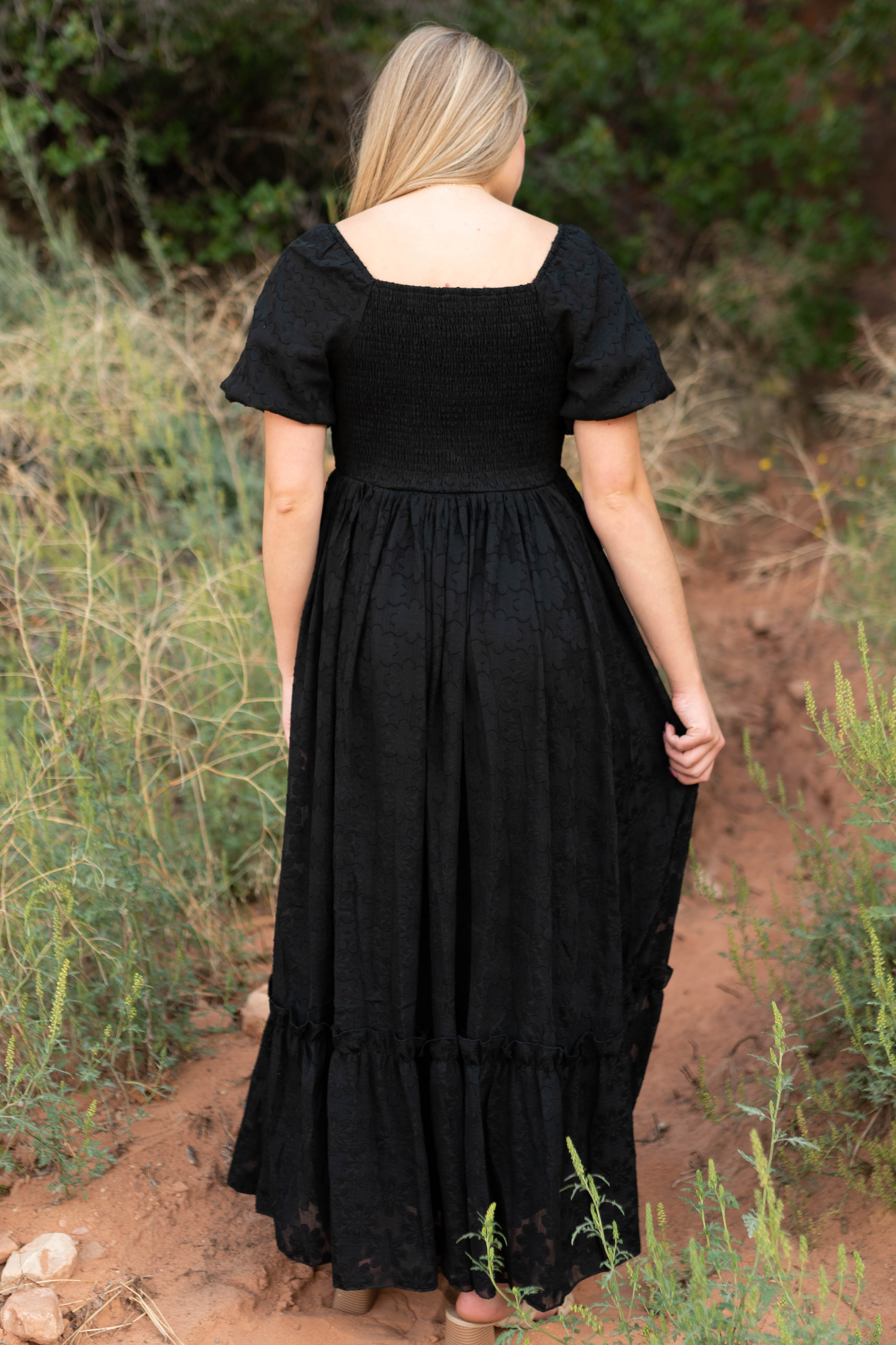 Odessa Black Dress