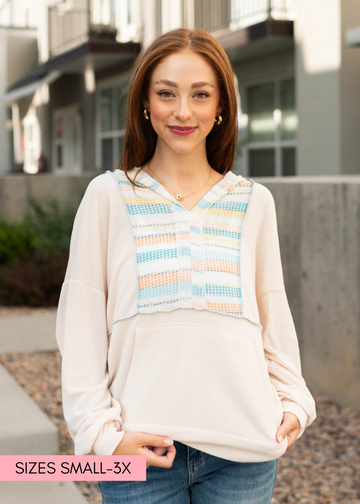 Olivia Oatmeal Top