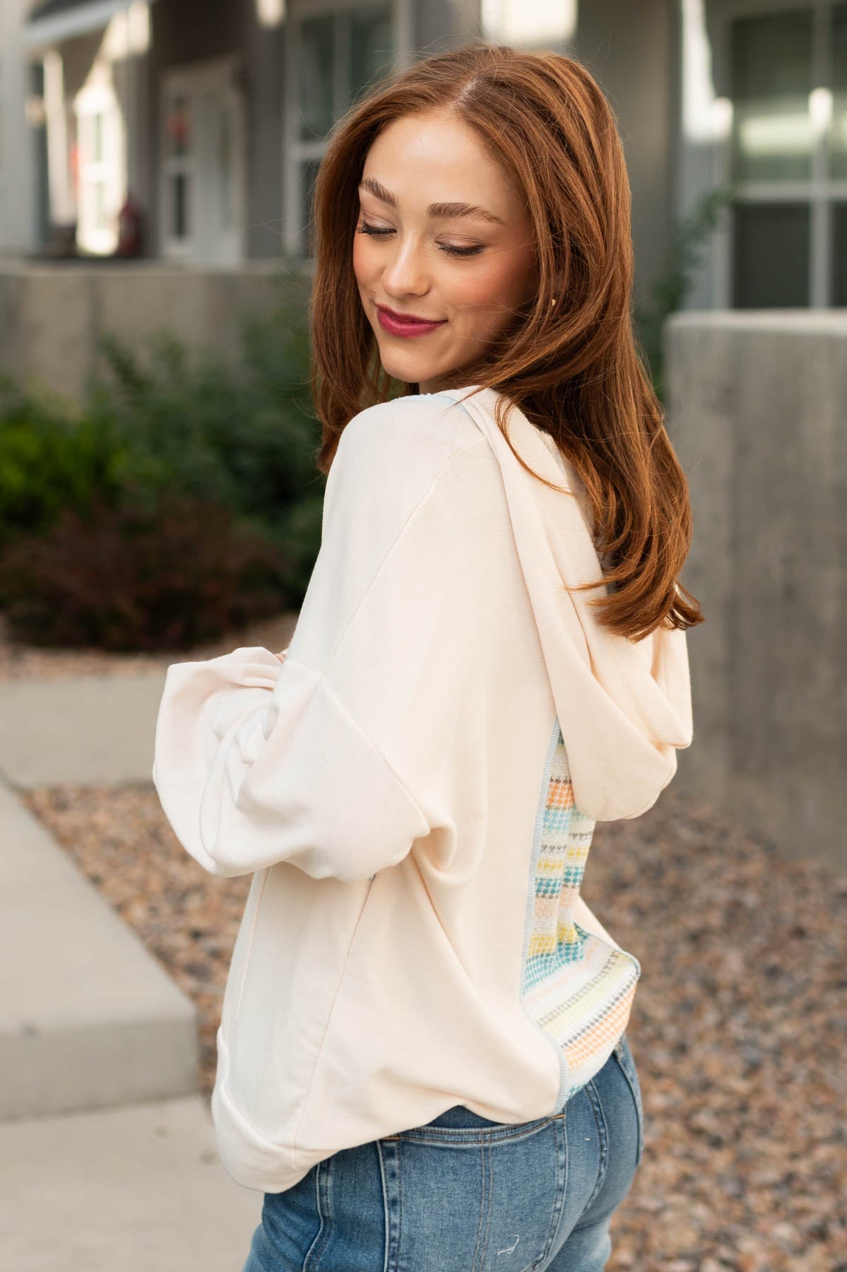 Olivia Oatmeal Top