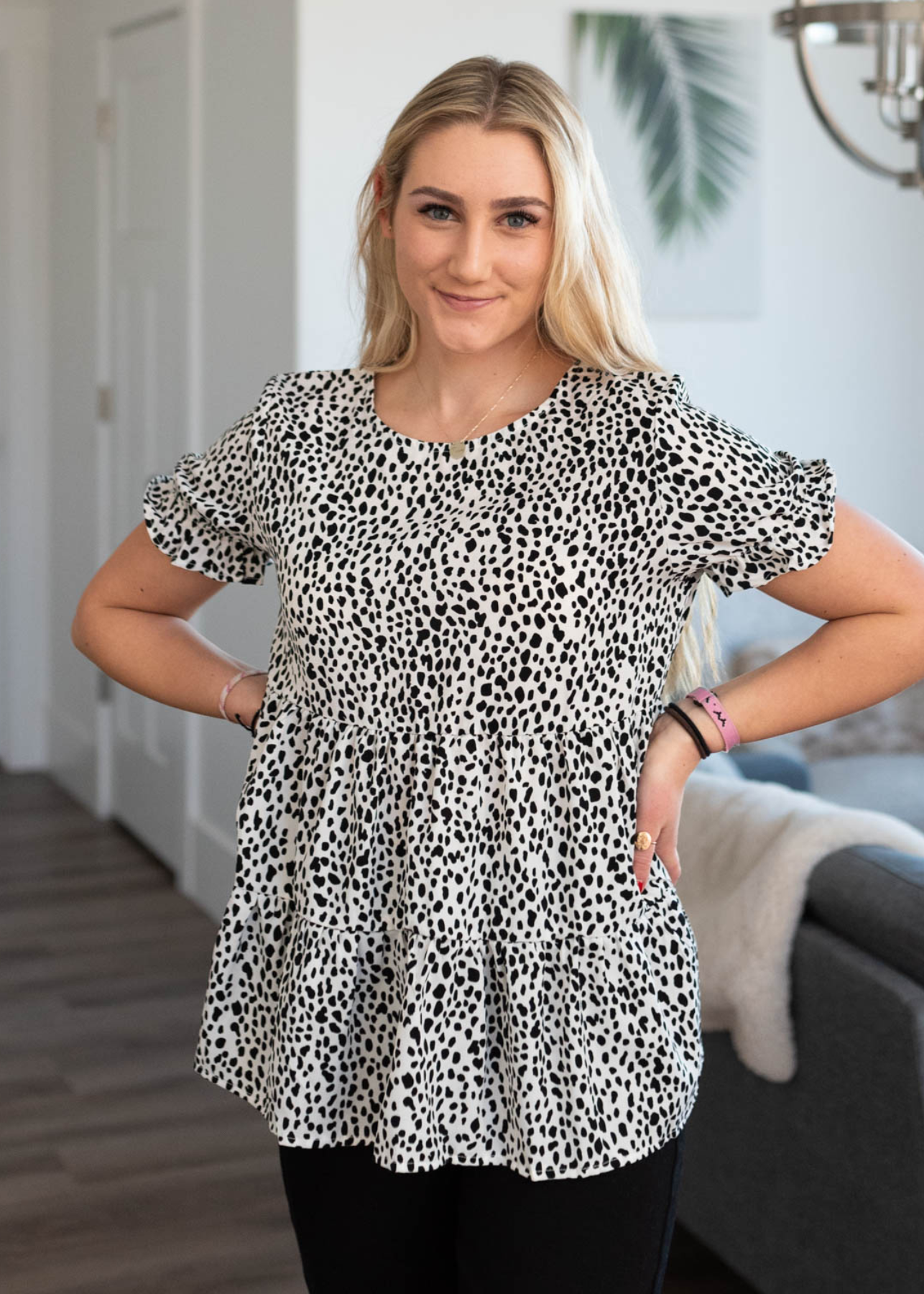 Oralie White Top