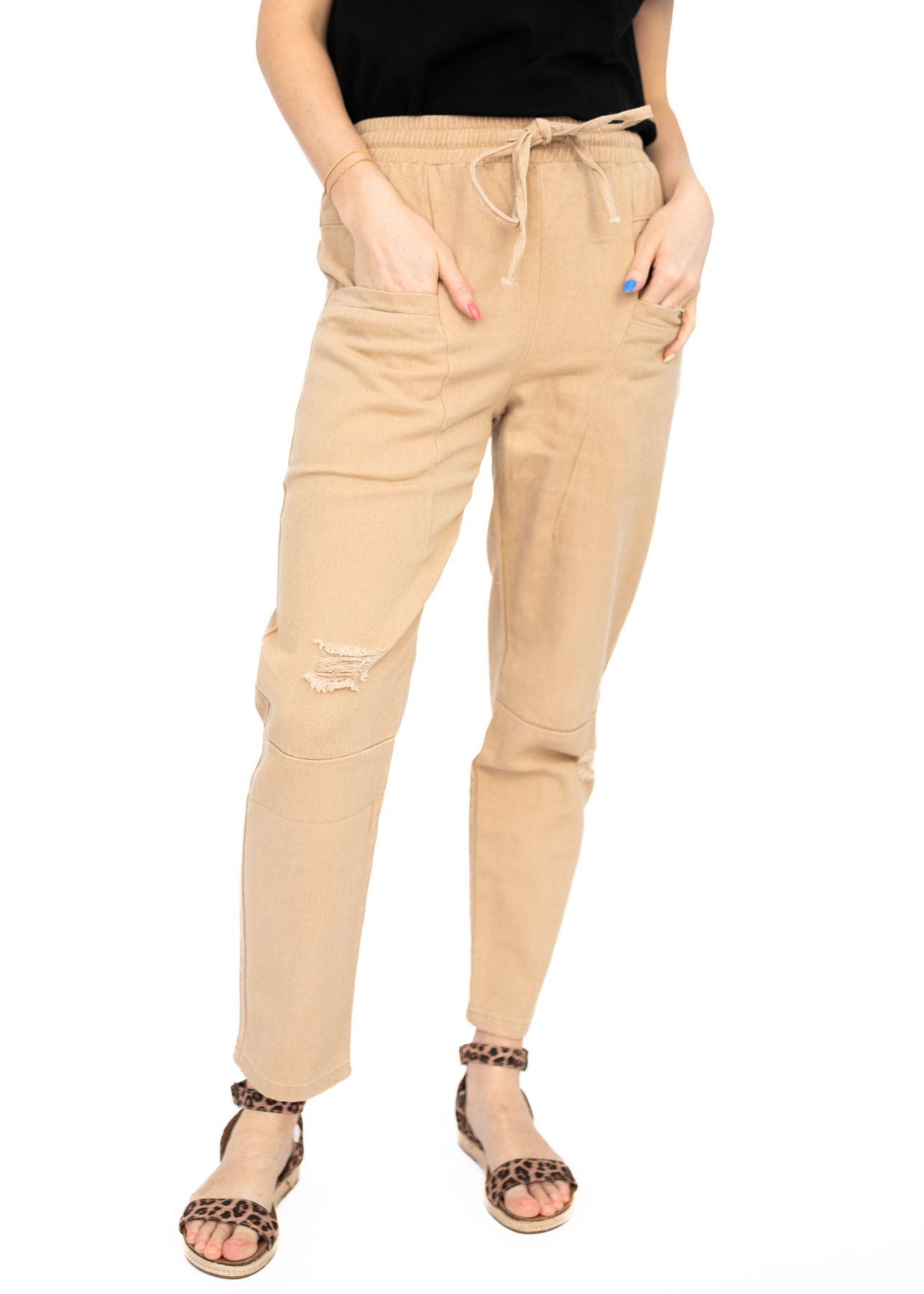 Rachel Khaki Pants