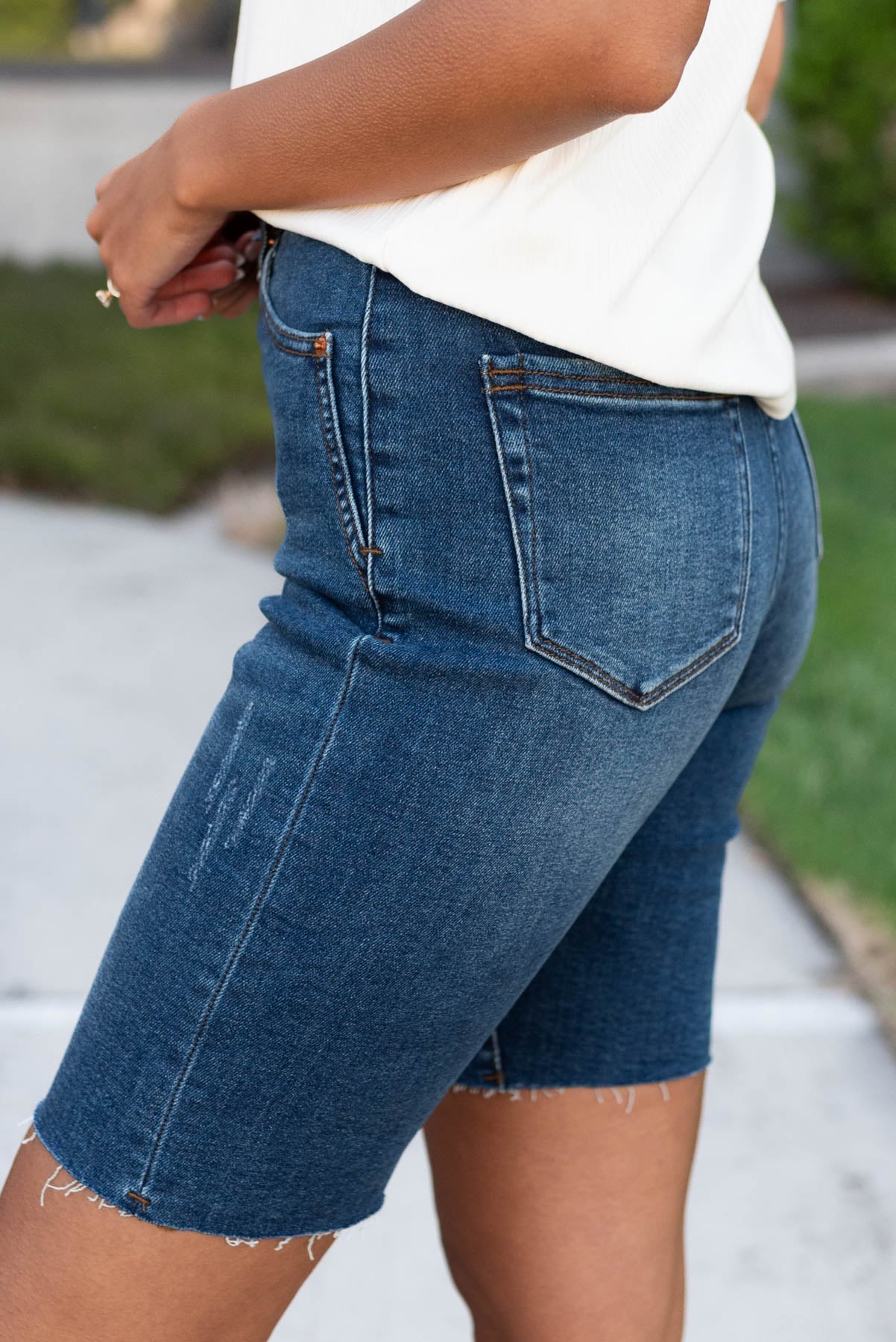 Raegan Indigo Shorts
