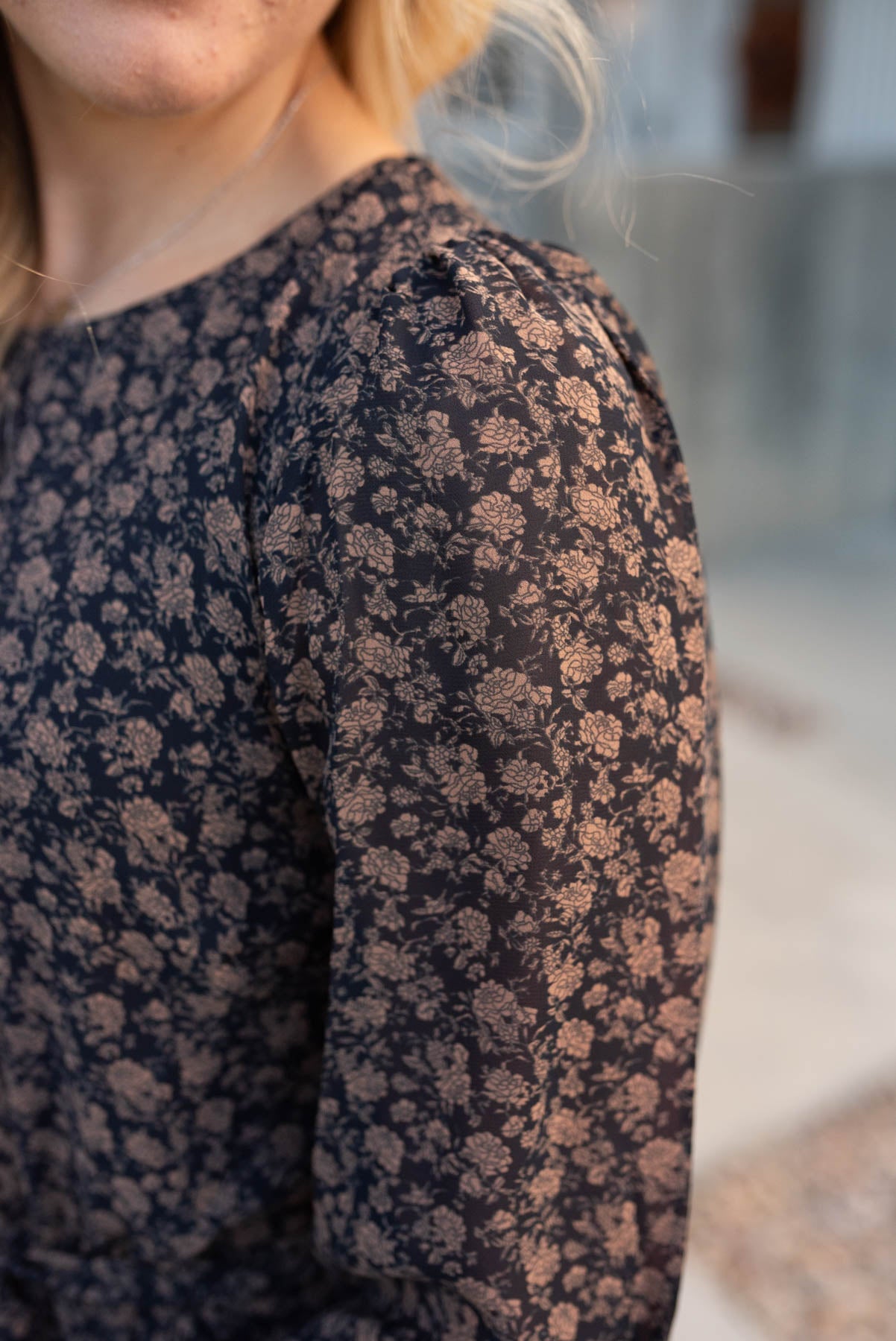 Rayleen Navy Multi Floral Dress