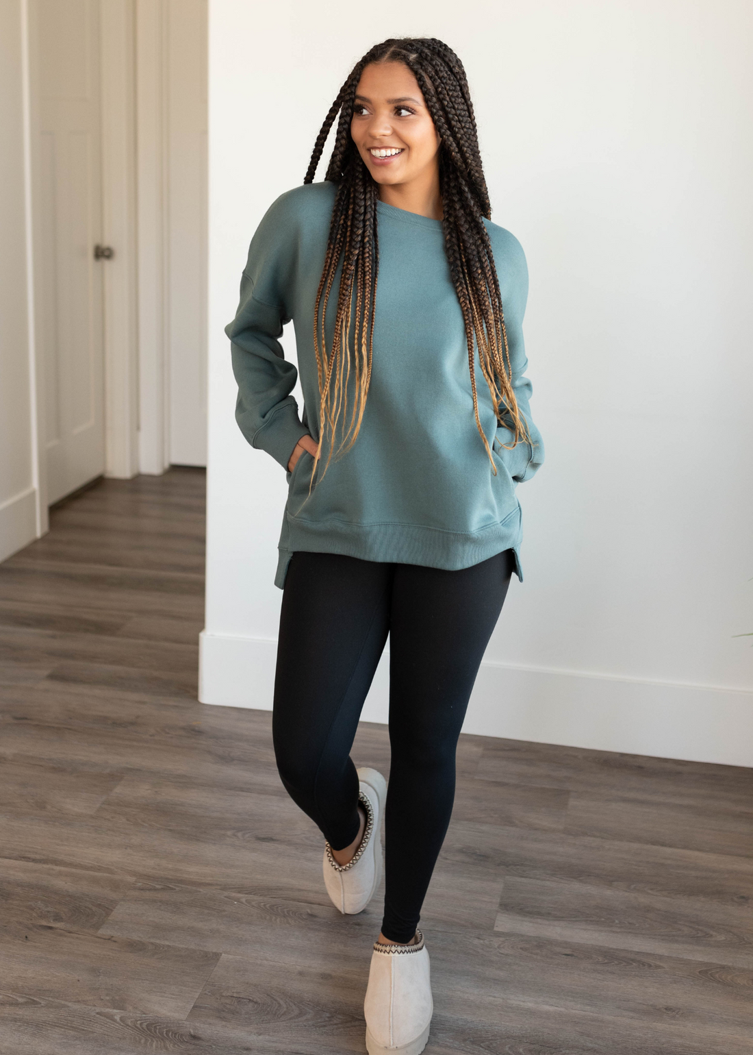 Rayna Jade Pocketed Sweatshirt