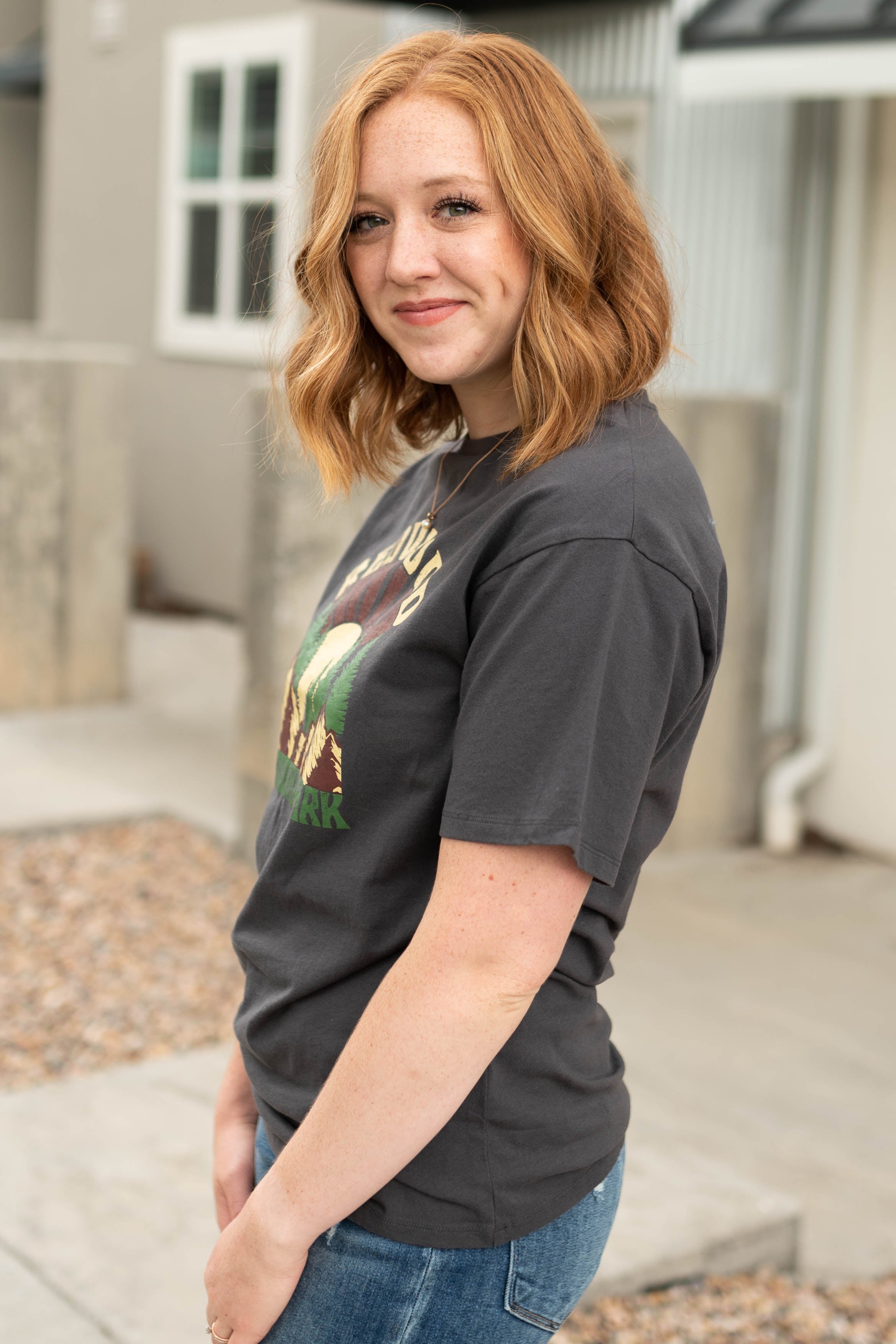Redwood Charcoal Tee