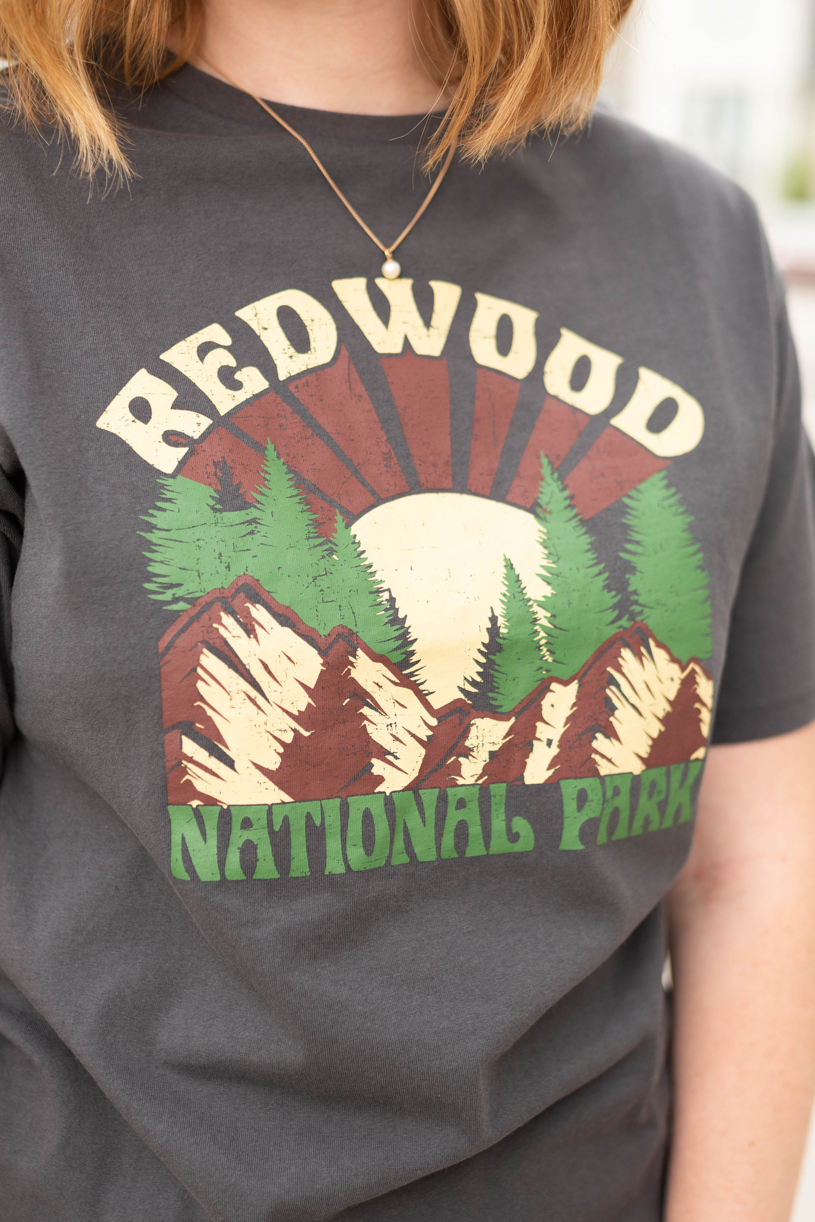 Redwood Charcoal Tee