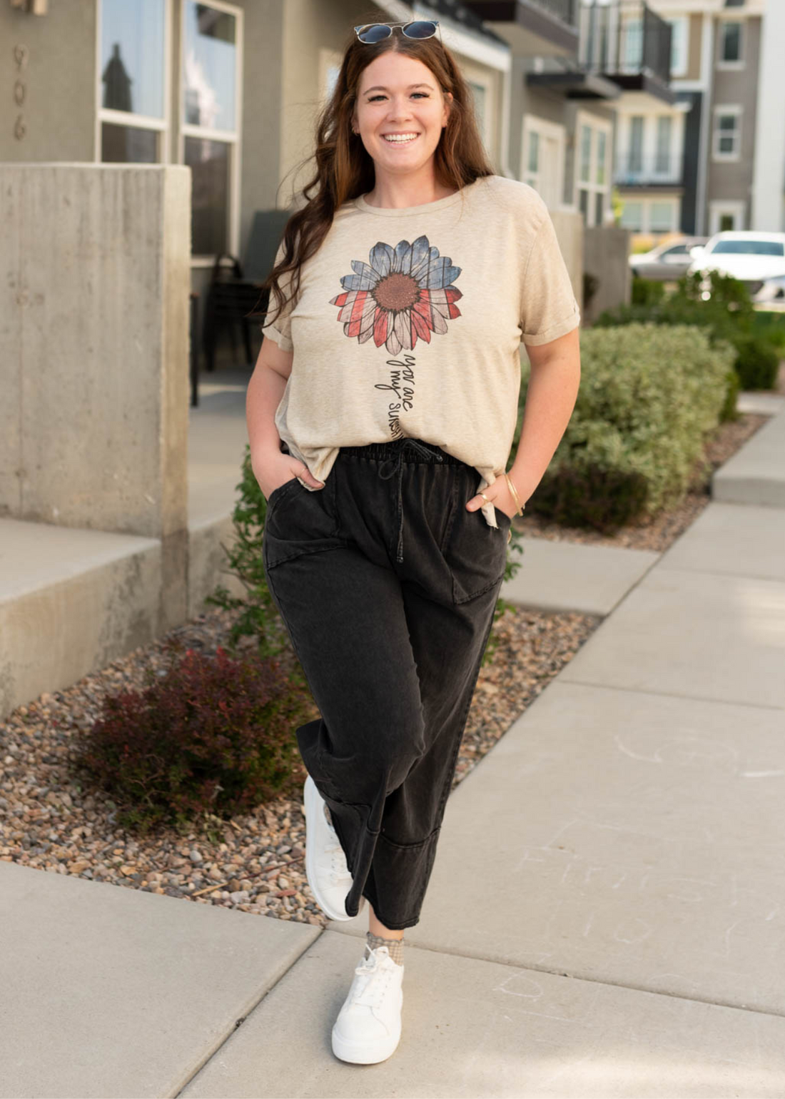Rory Black Mineral Wash Pants