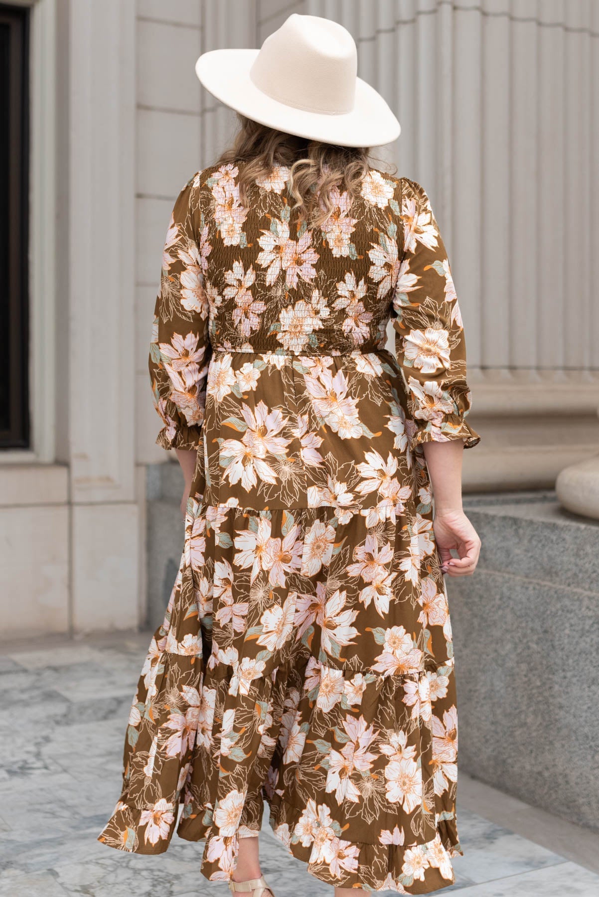 Rylie Brown Floral Dress
