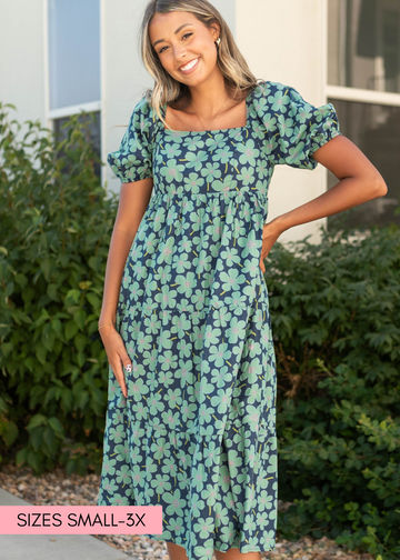 Rynn Dark Green Dress