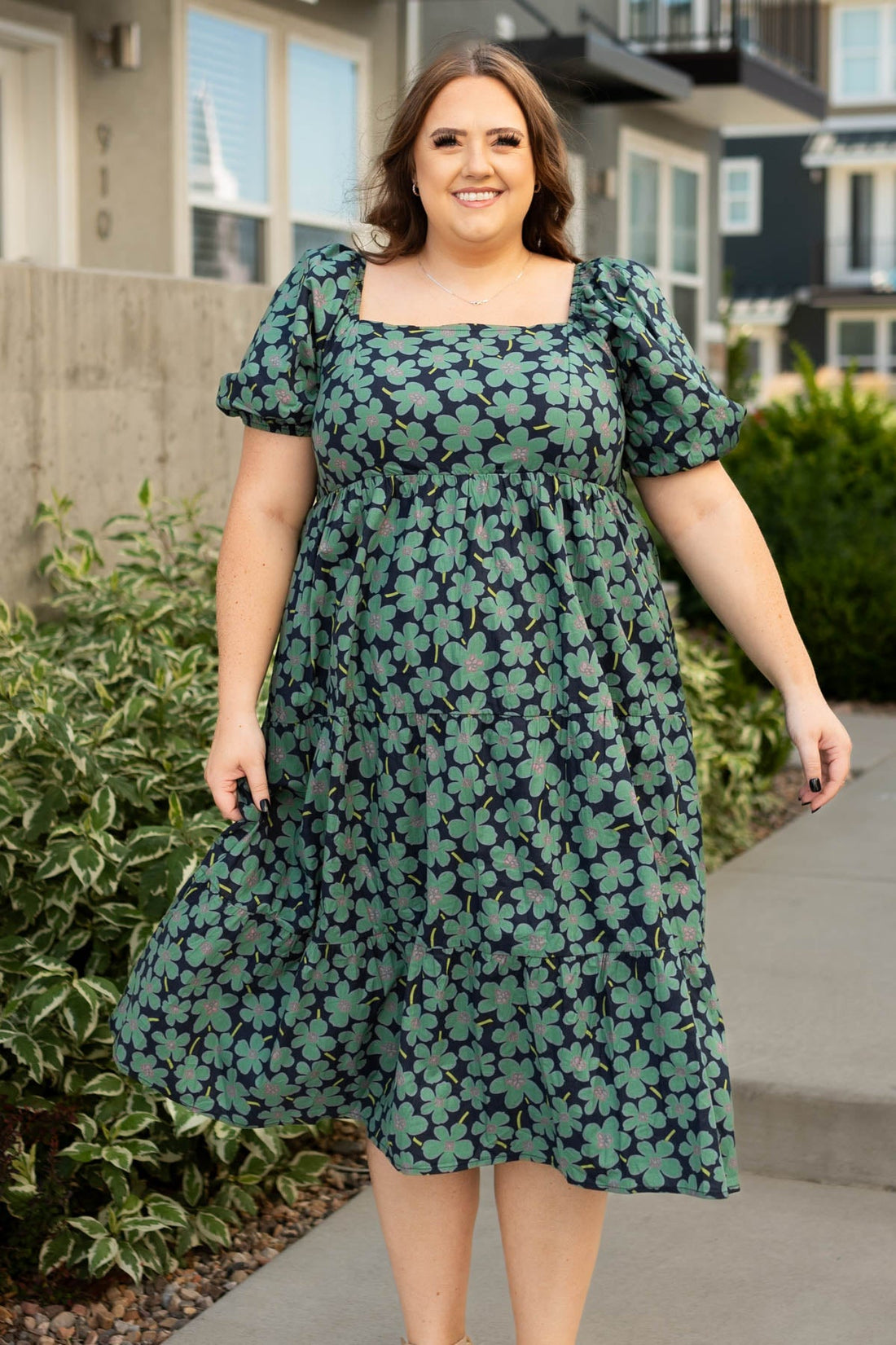 Rynn Dark Green Dress