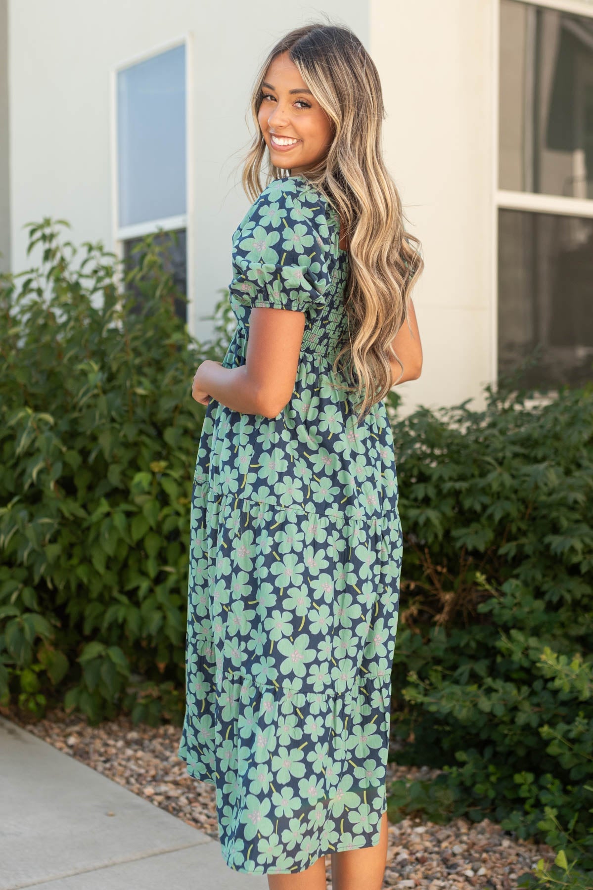 Rynn Dark Green Dress