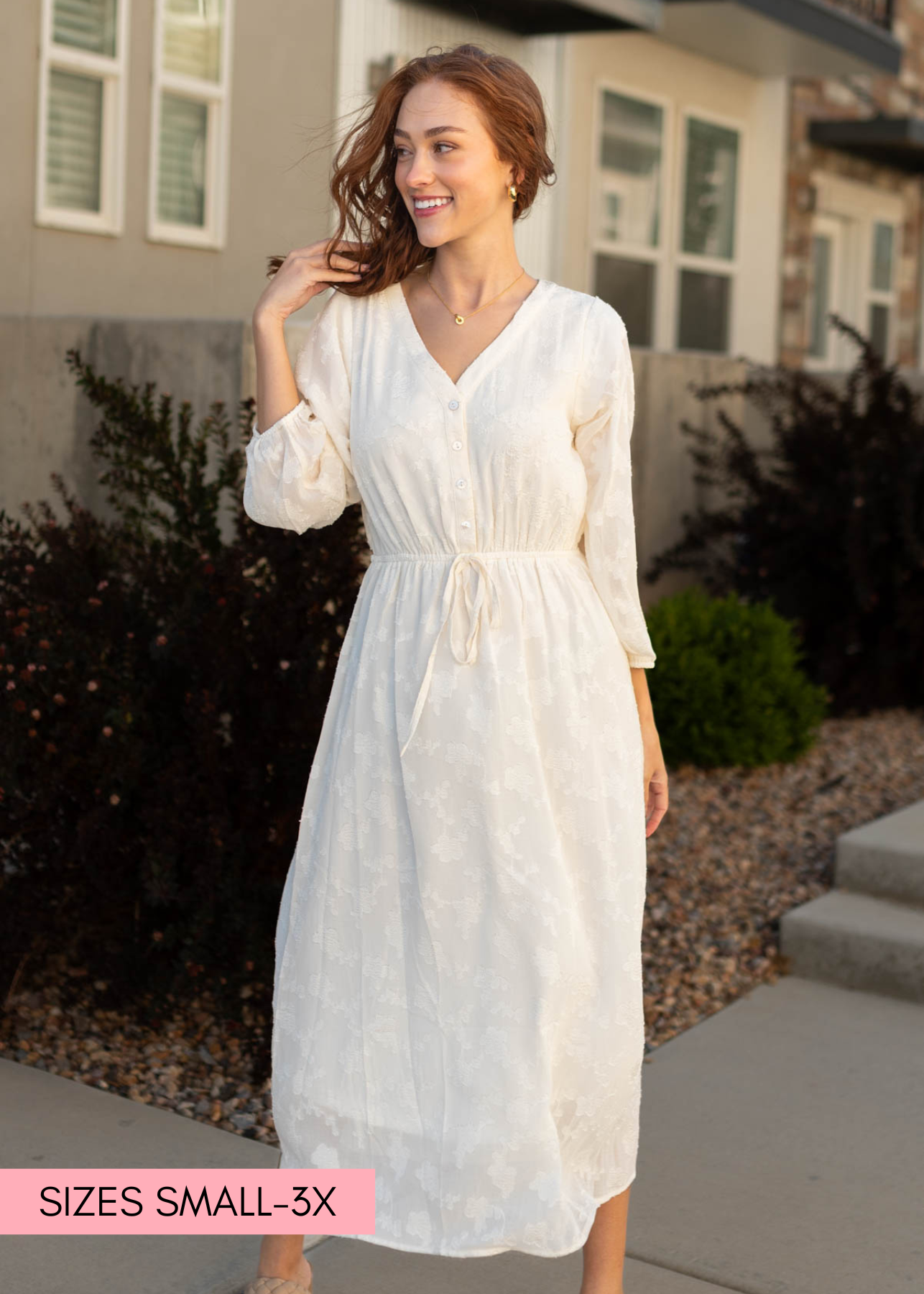Sana Cream Dress
