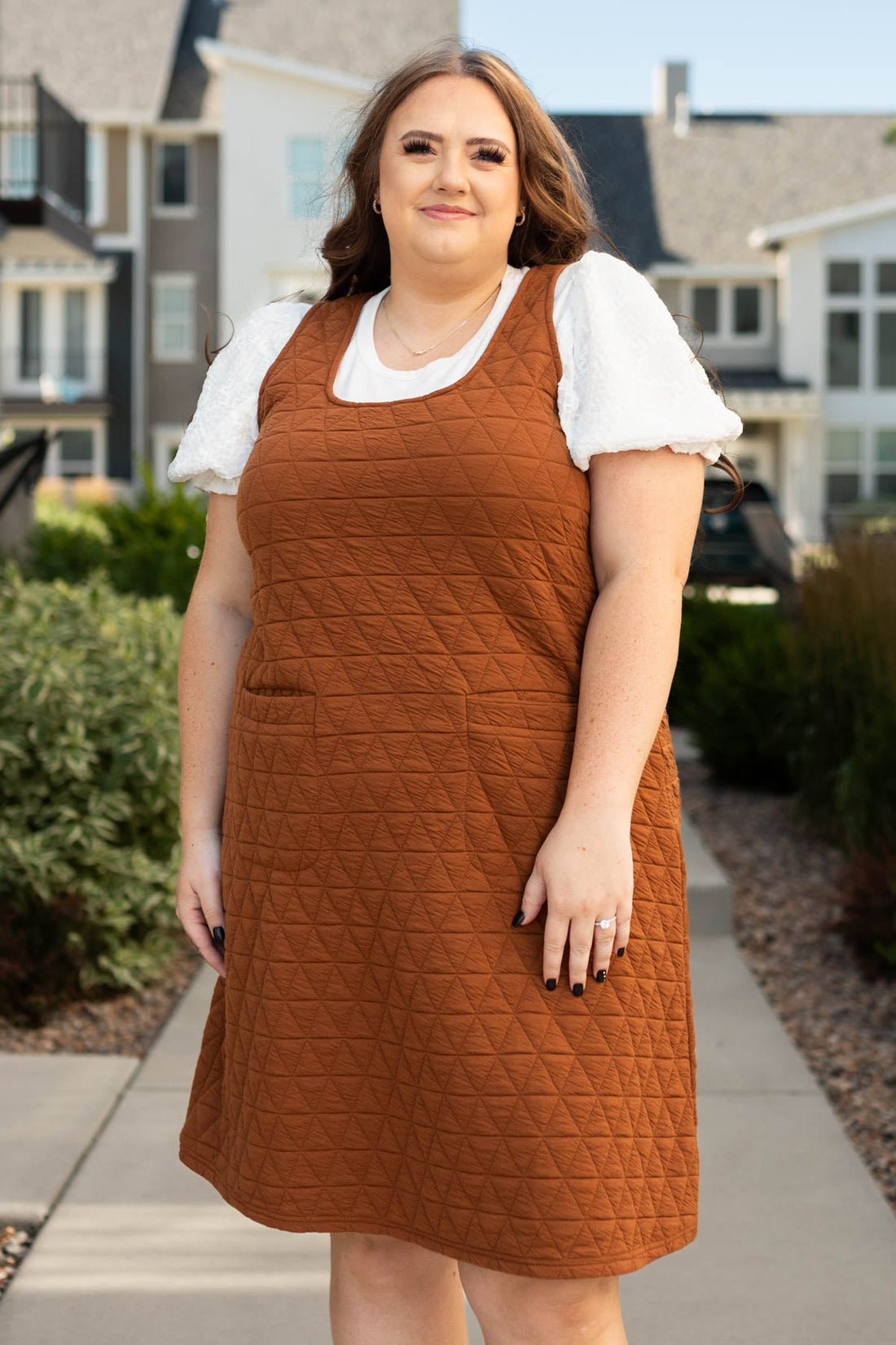 Santia Cinnamon Dress