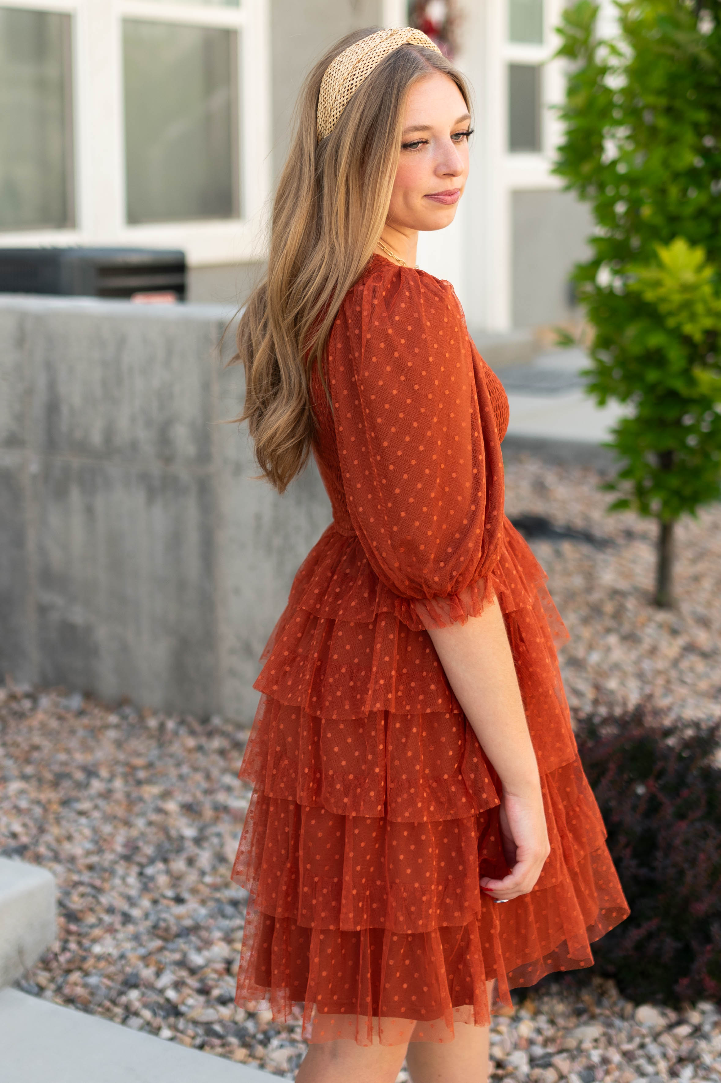 Savannah Rust Dress