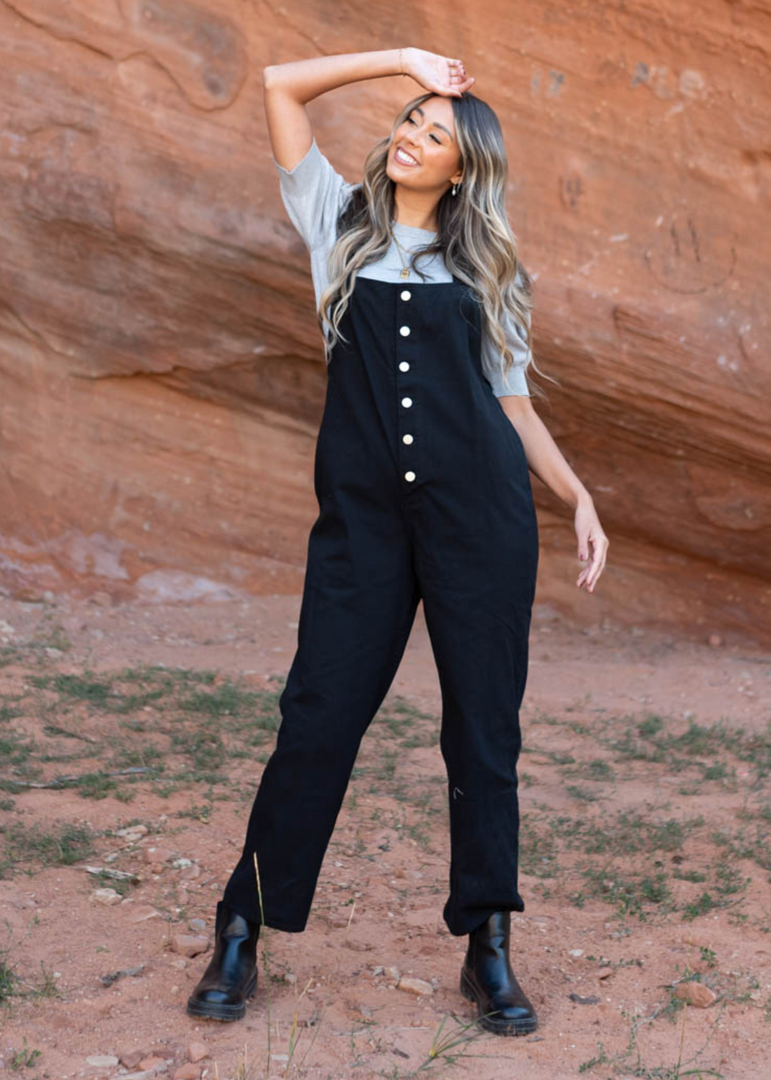 Scarlette Black Jumpsuit