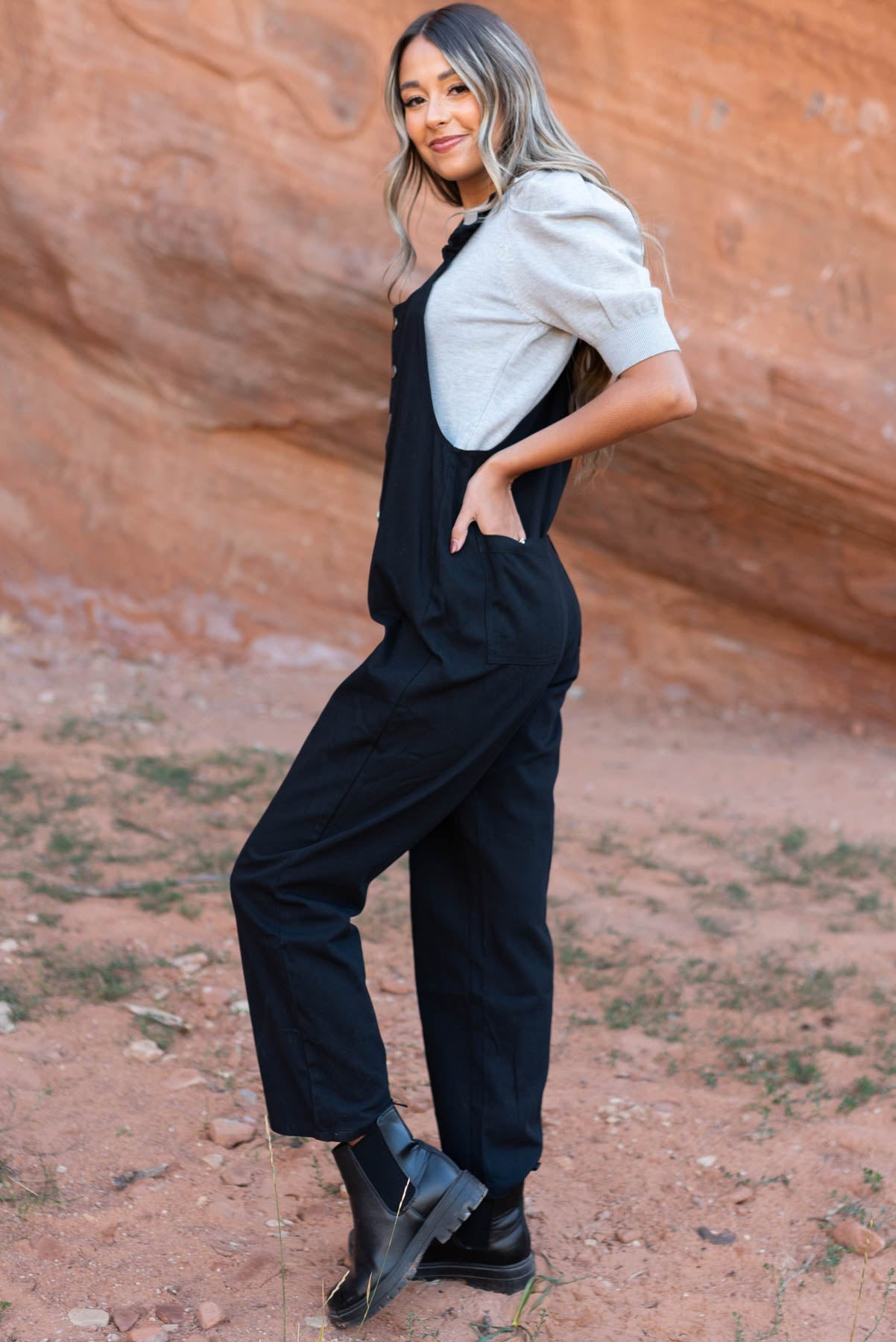 Scarlette Black Jumpsuit