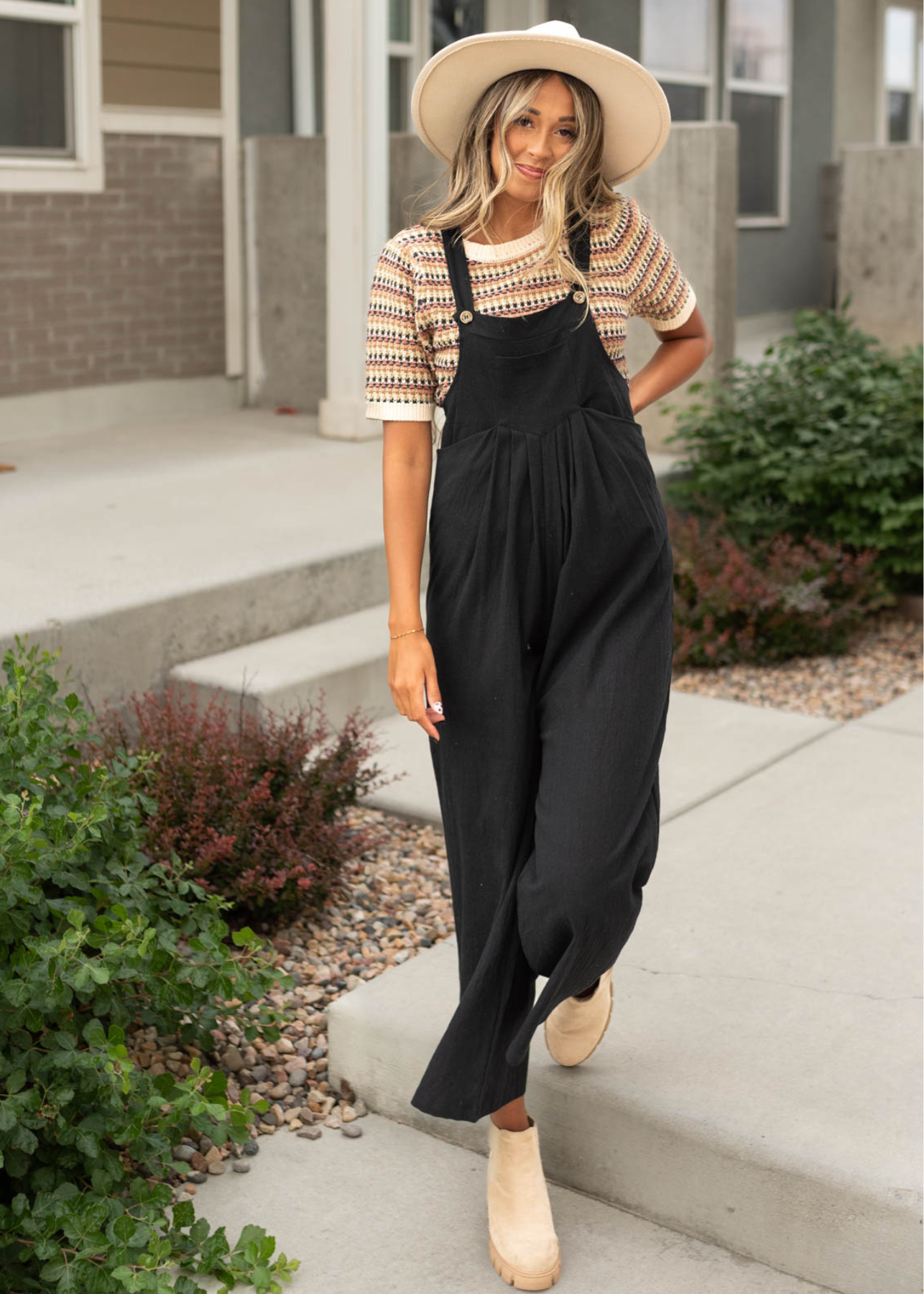 Shana Black Jumpsuit