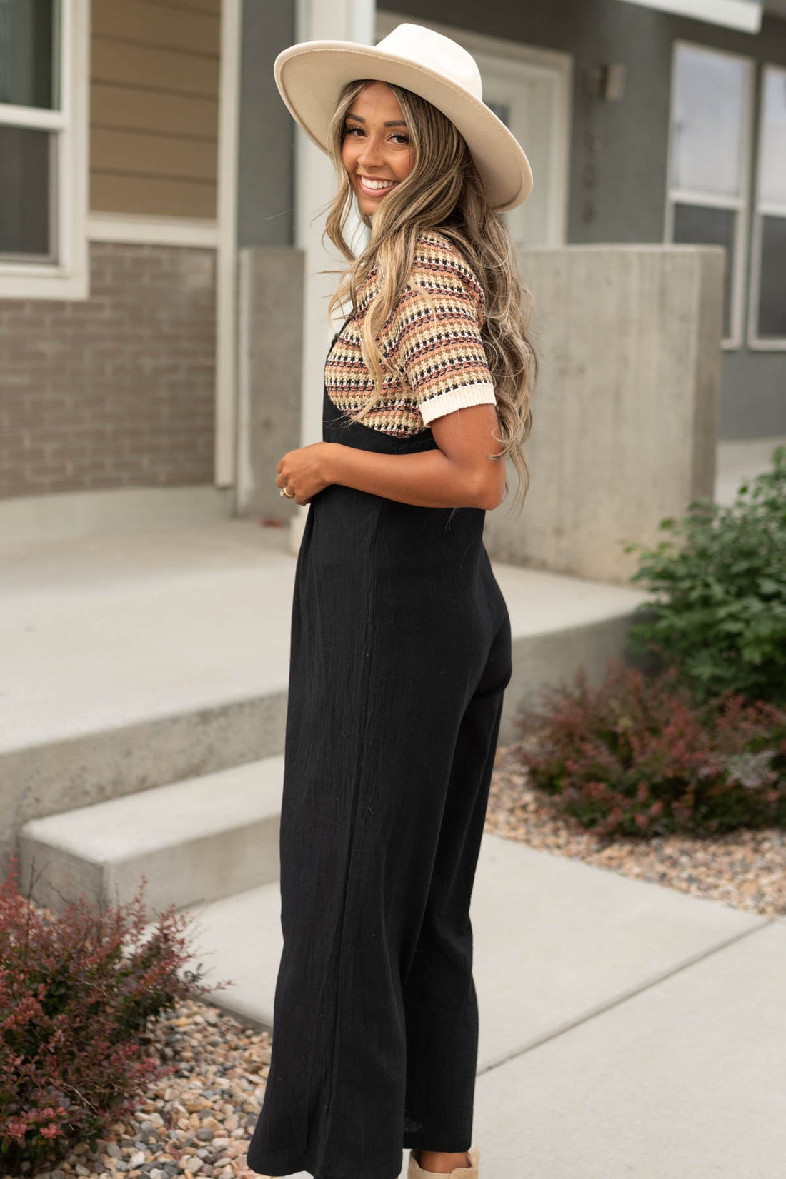 Shana Black Jumpsuit