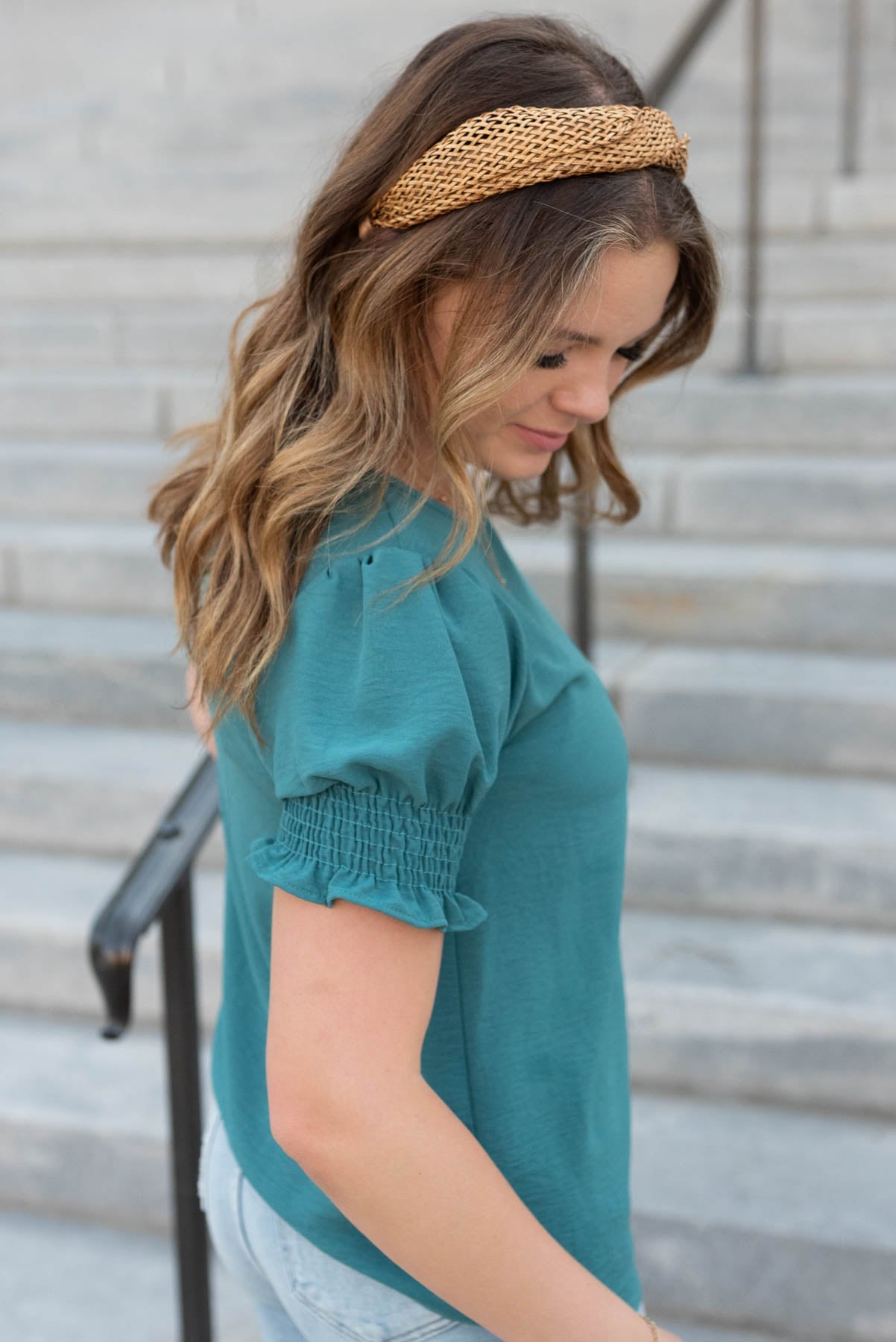 Shannon Jade Green Top