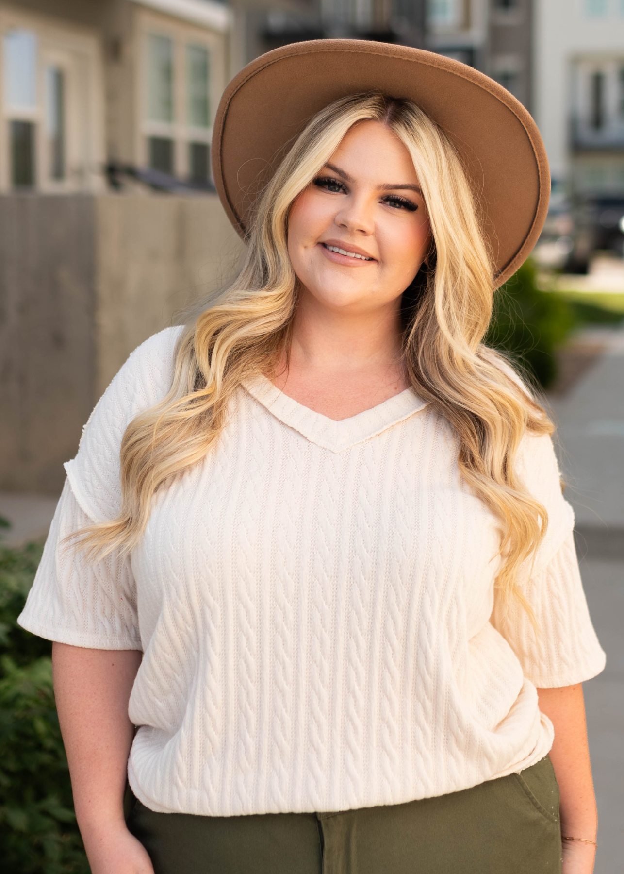 Sharrona Cream Top