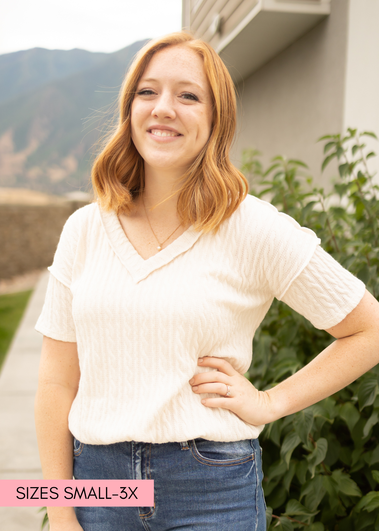 Sharrona Cream Top