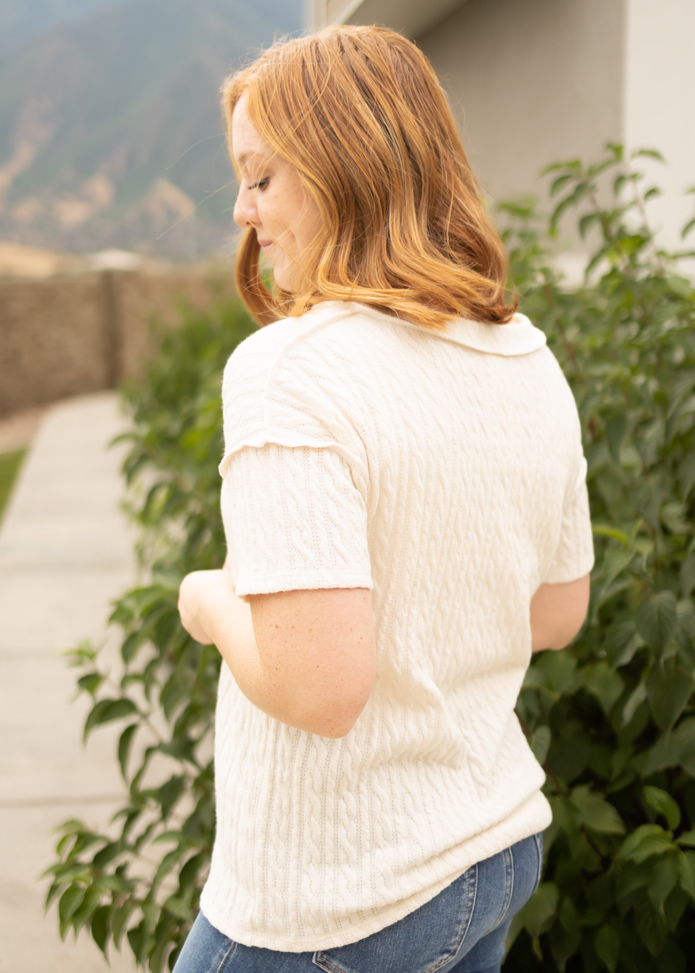 Sharrona Cream Top
