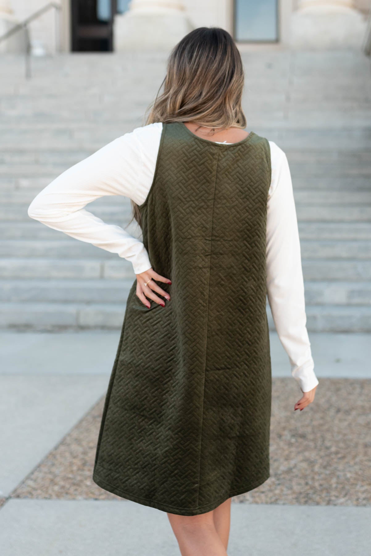 Shay Olive Dress