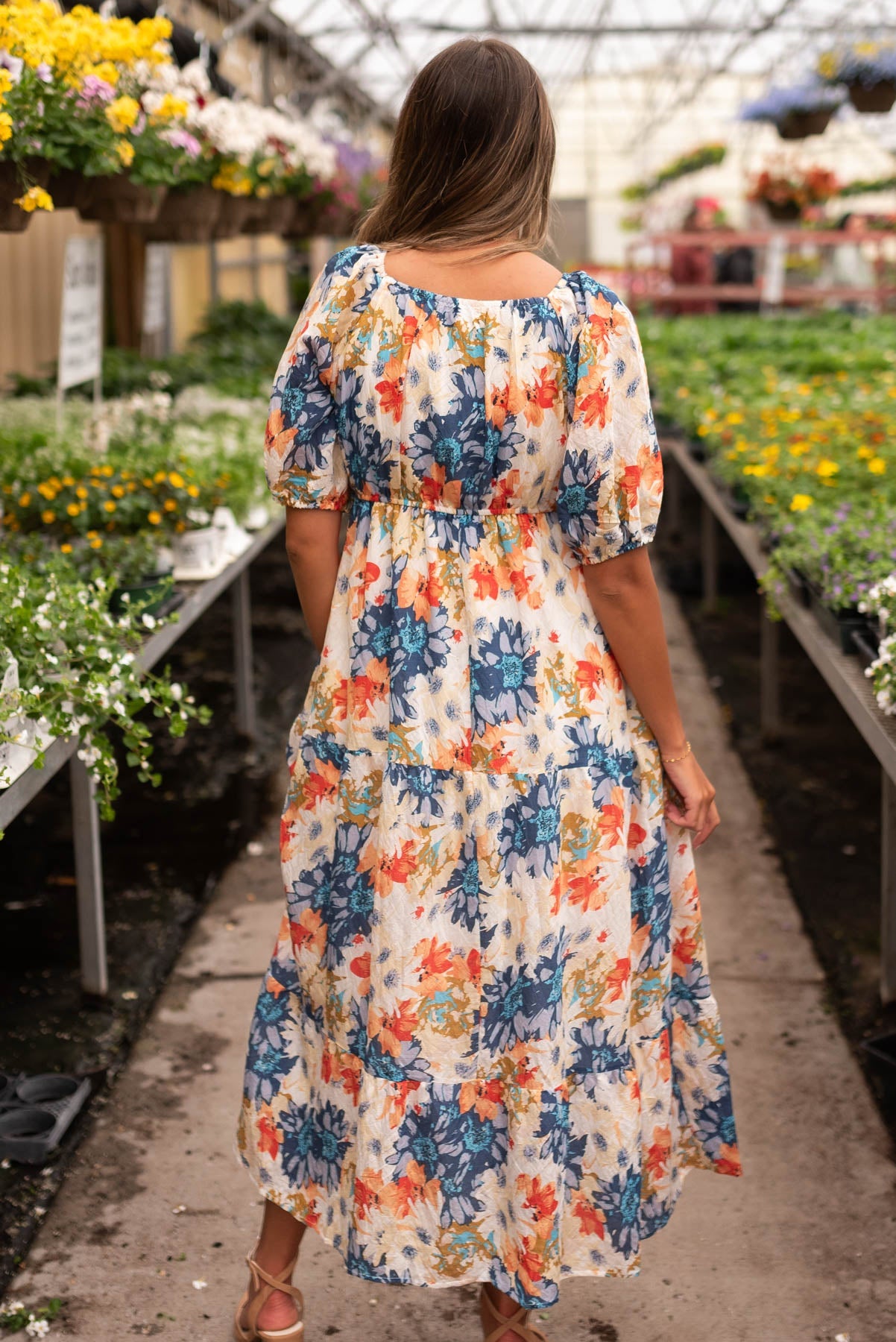 Shayley Navy Floral Dress