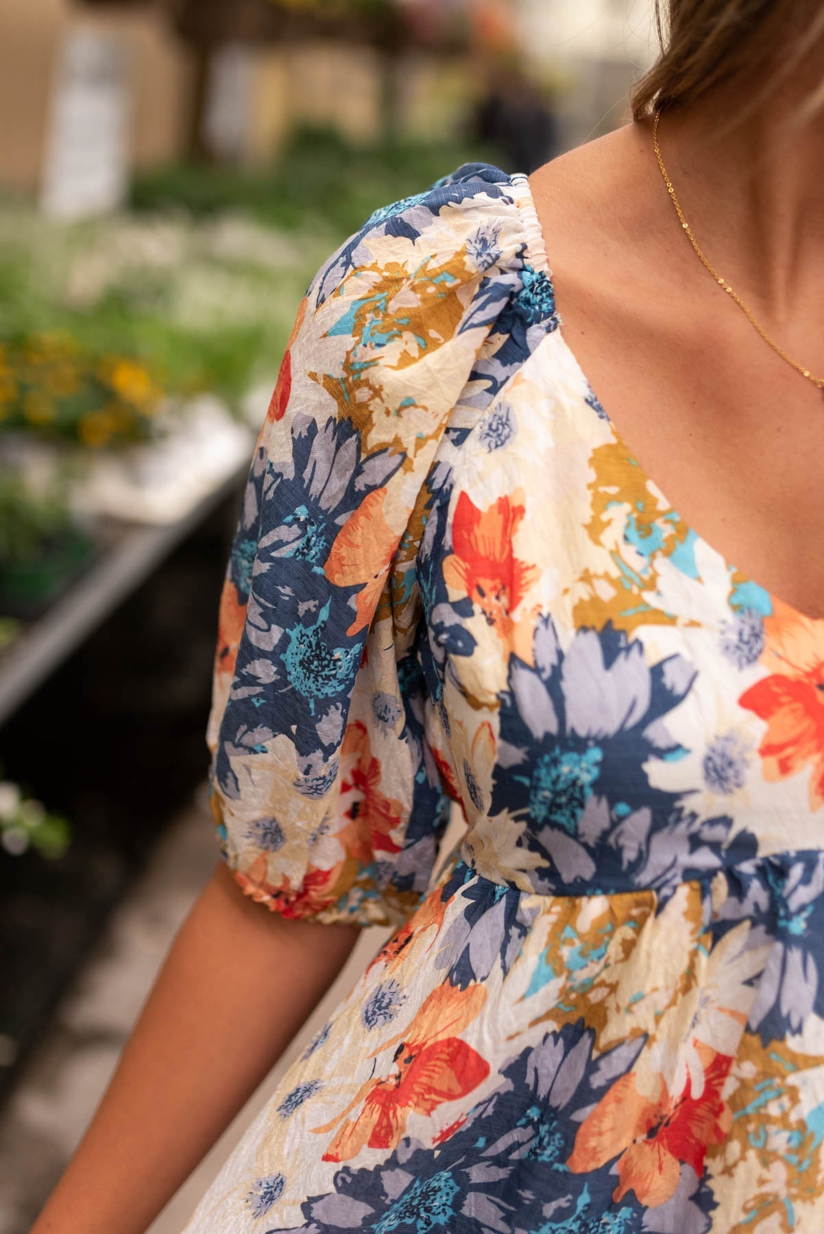 Shayley Navy Floral Dress