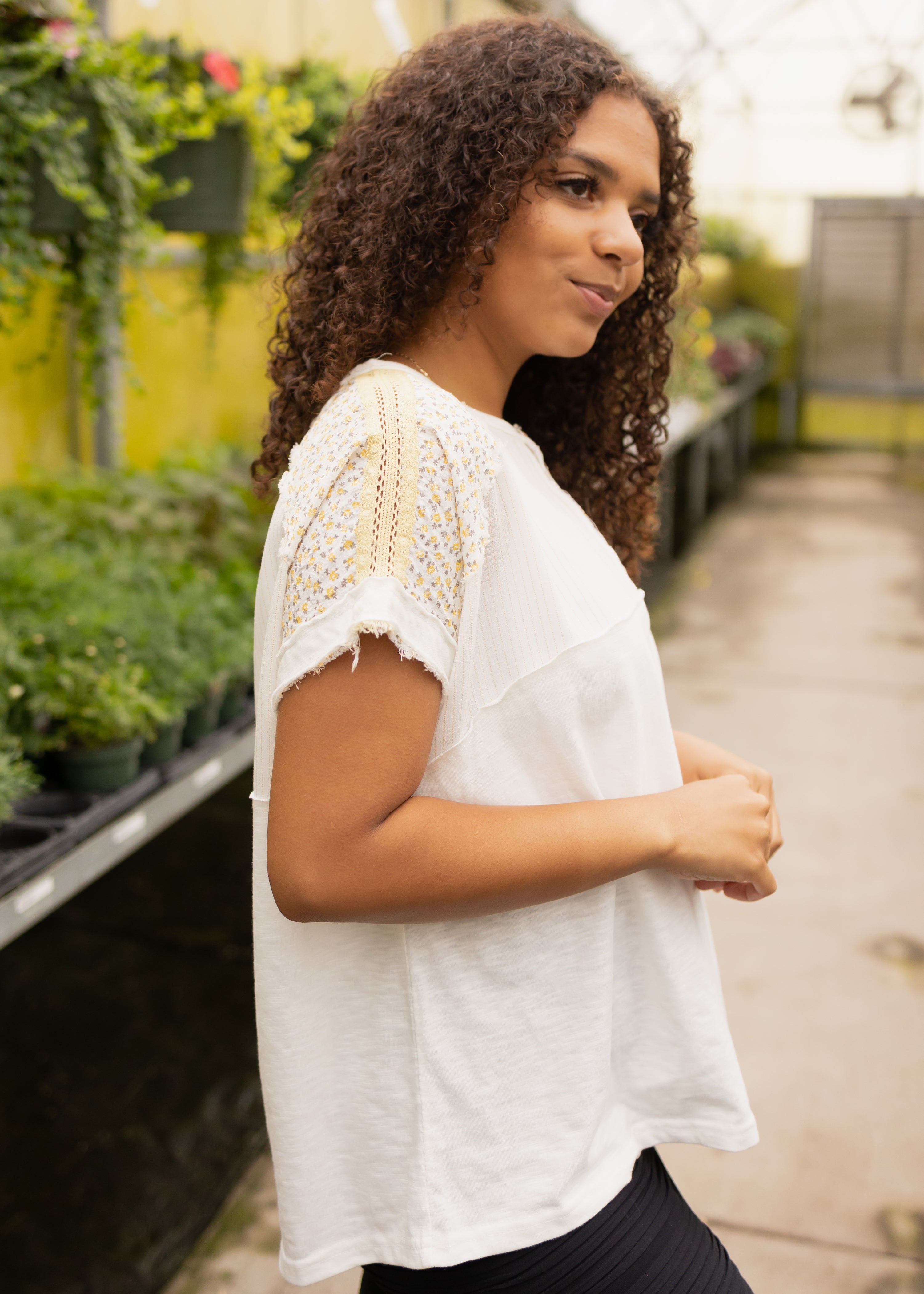 Shelley Marigold Top