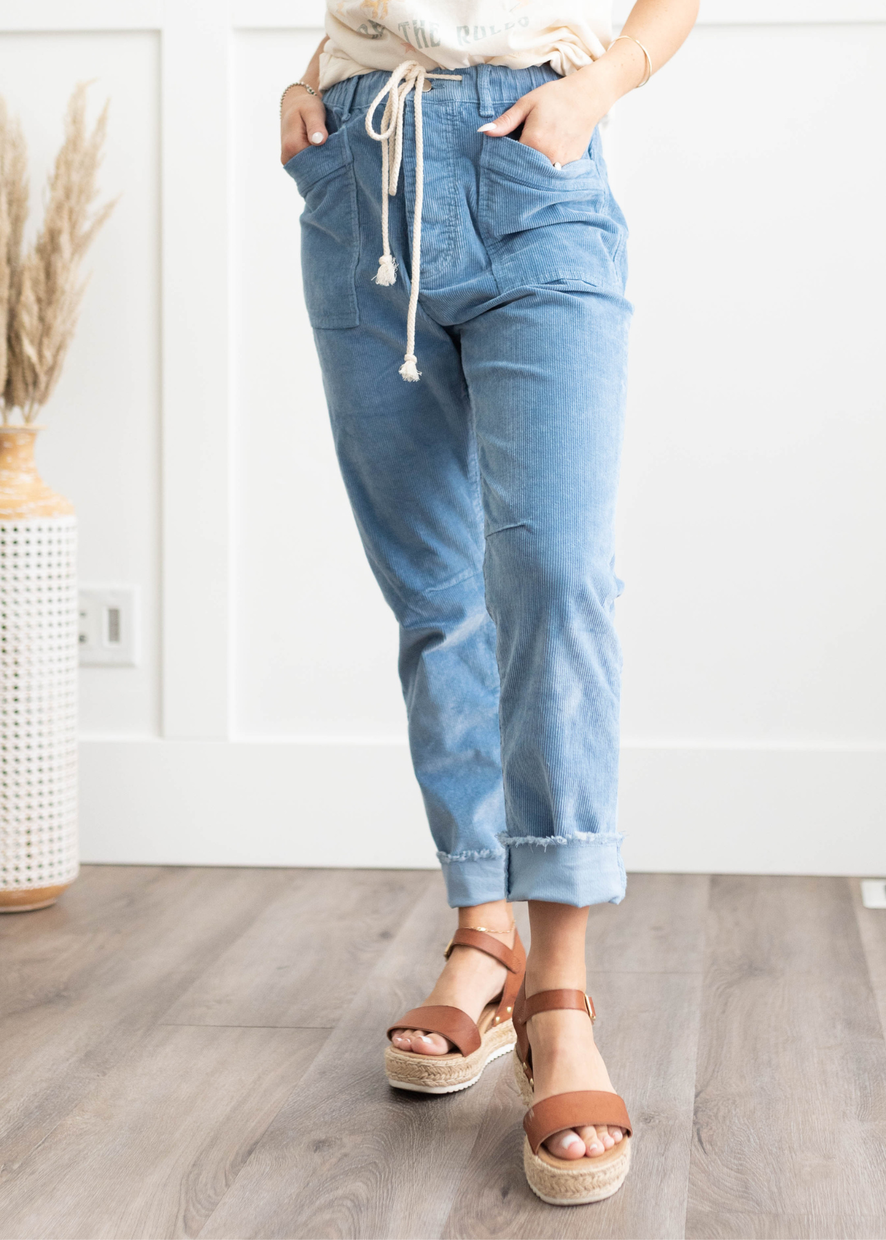 Sheona Blue Pants