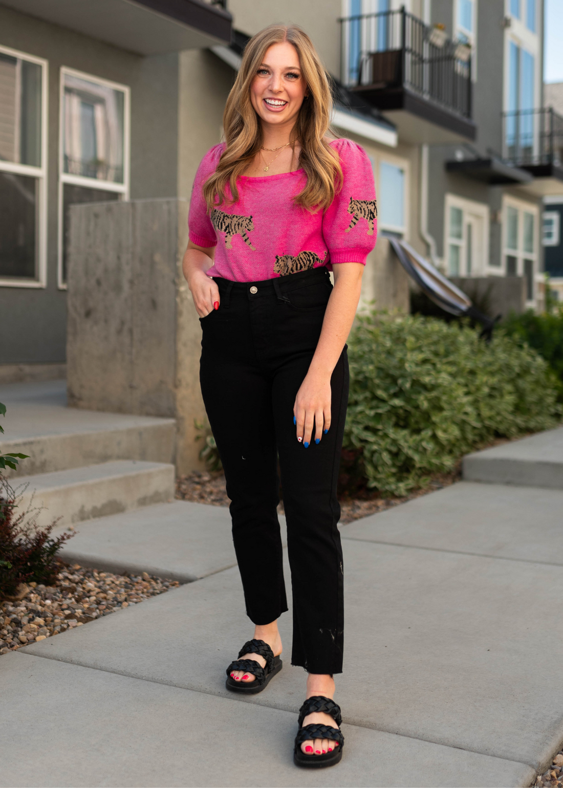 Tamika Fuchsia Top