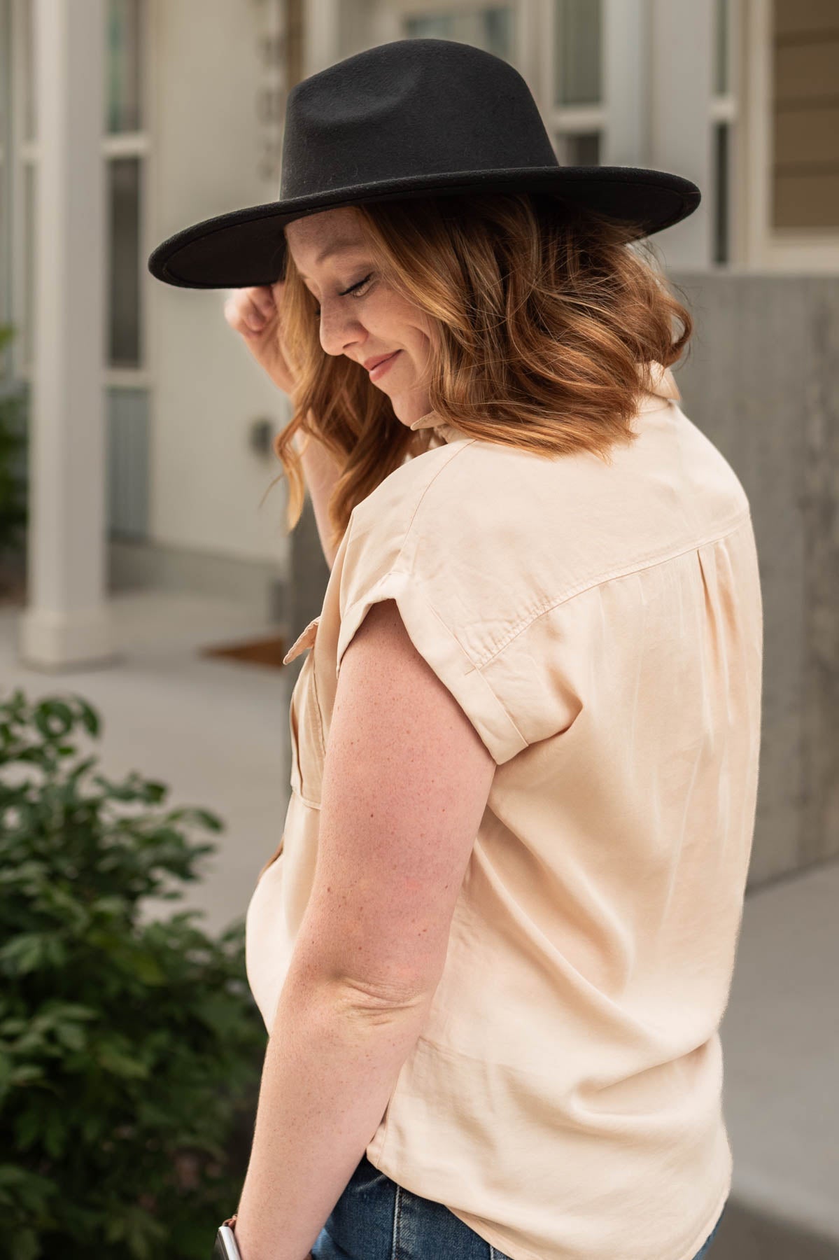 Terri Khaki Top
