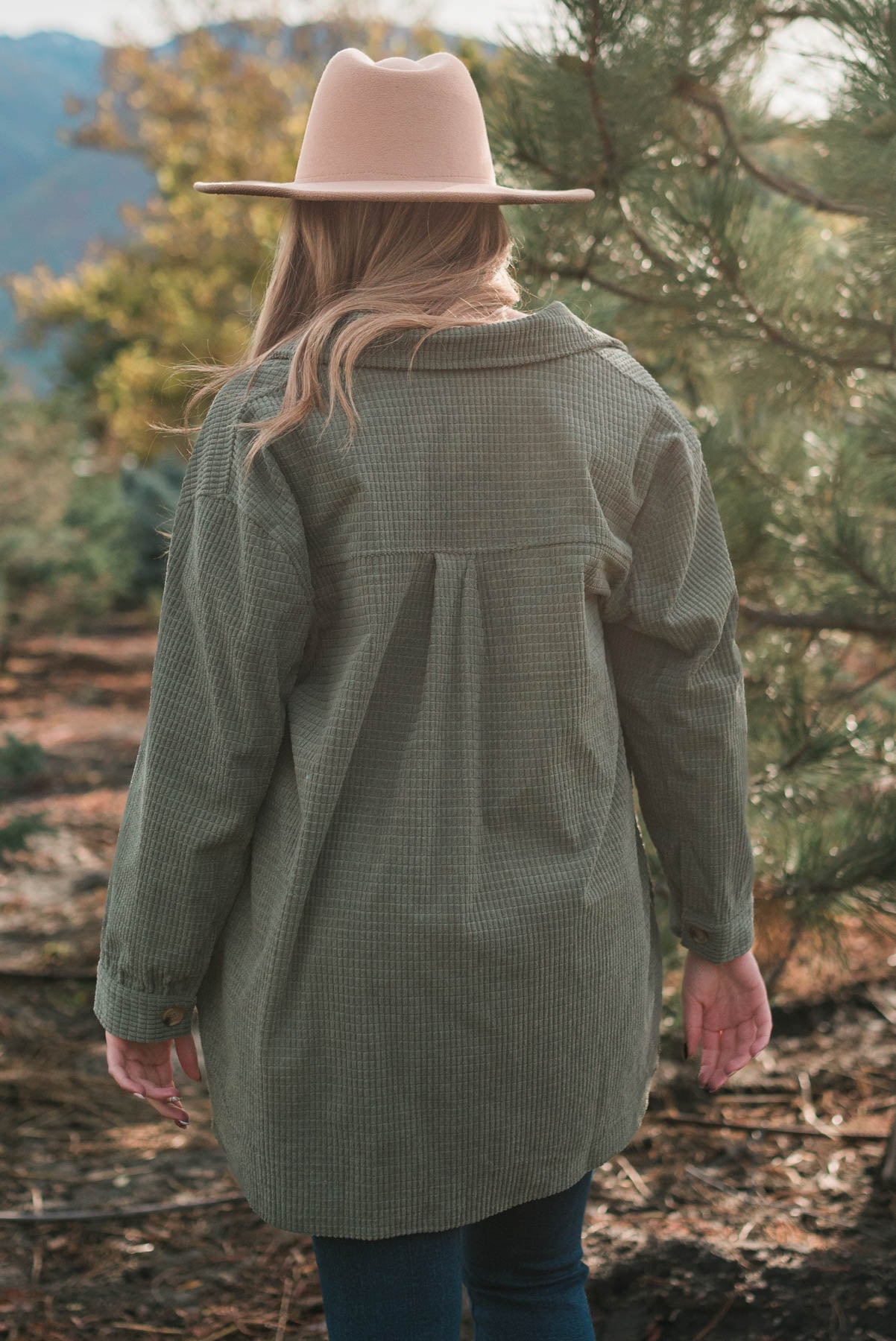 Trina Olive Shacket