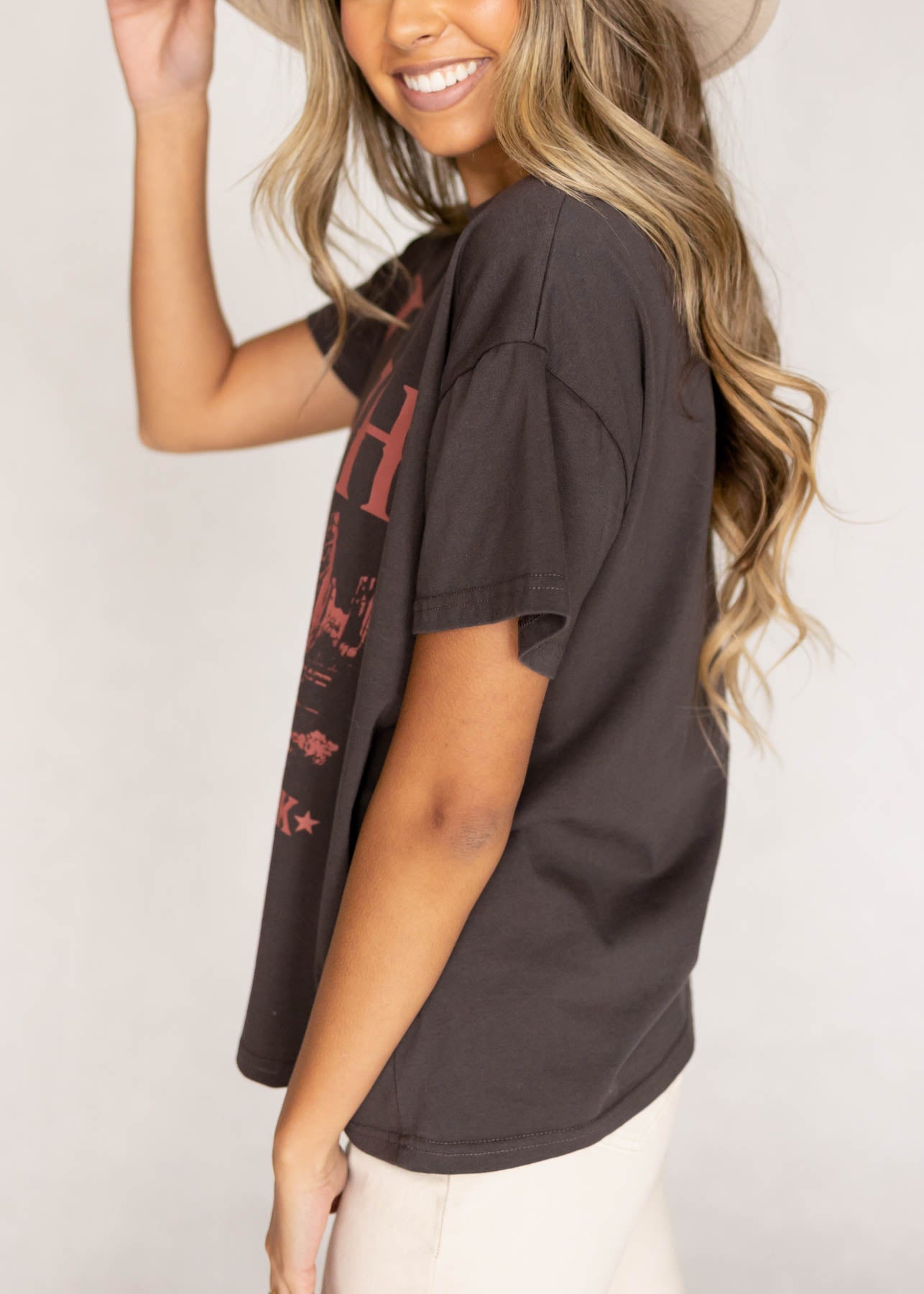 Utah Charcoal Tee