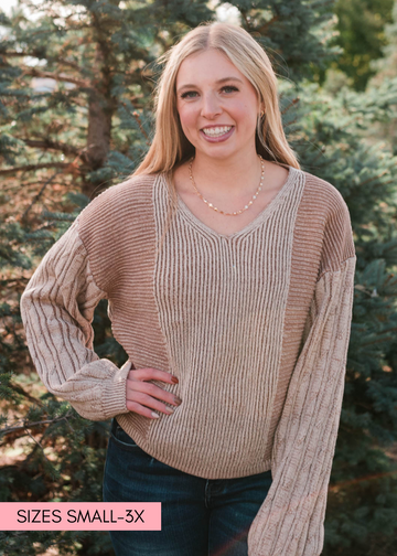 Vienna Taupe Sweater