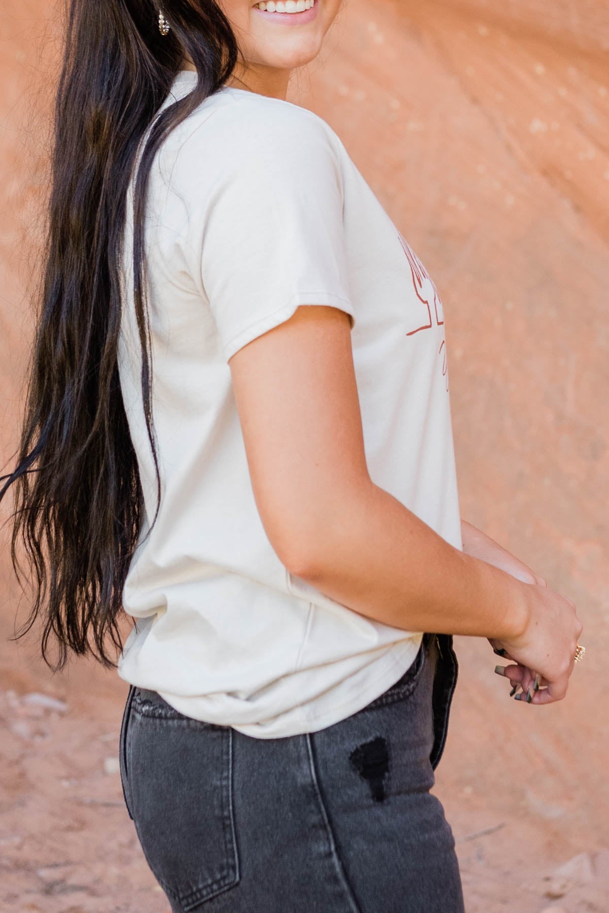 West Is Best Sand Tee