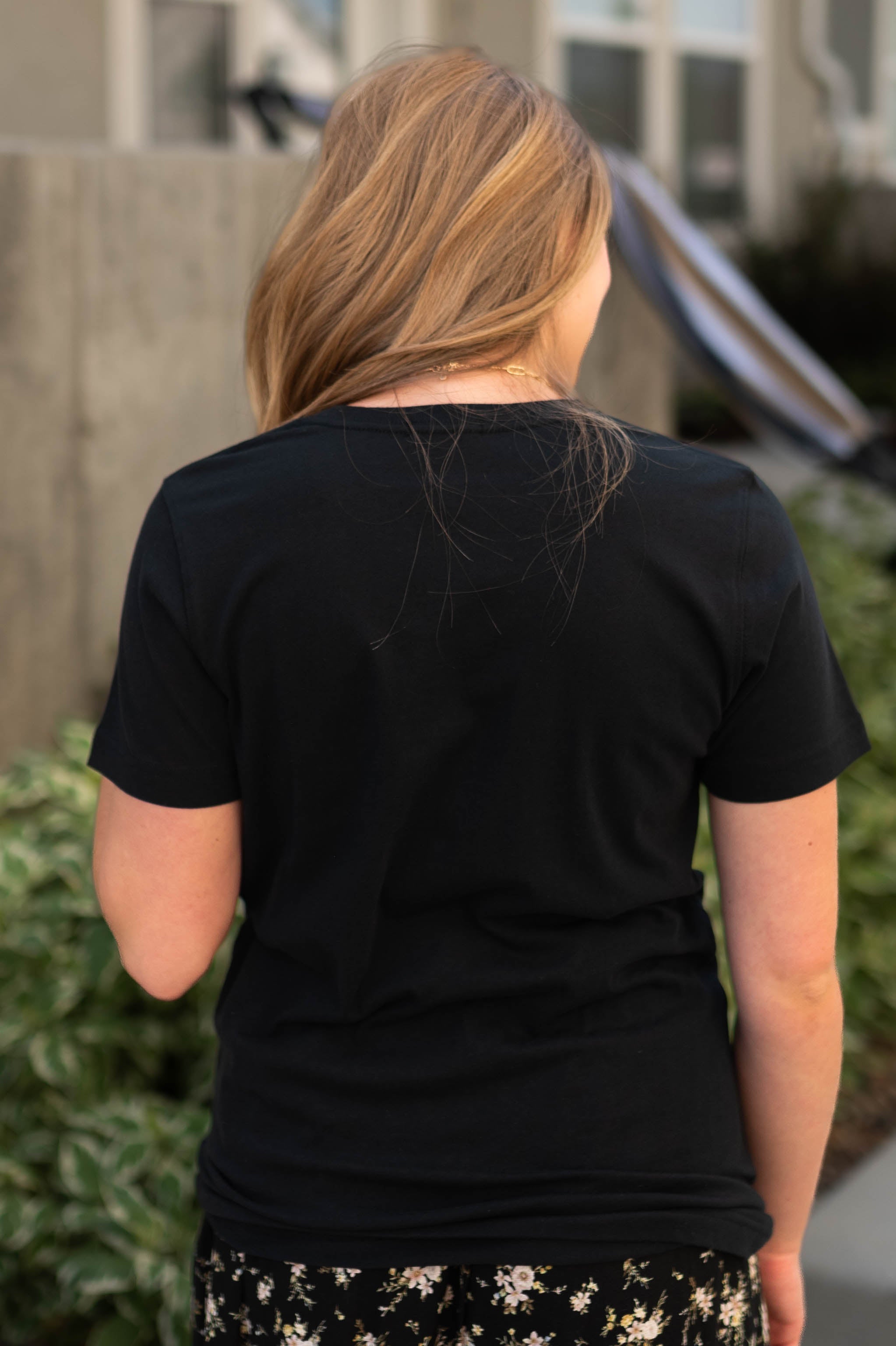Y'all Black Tee