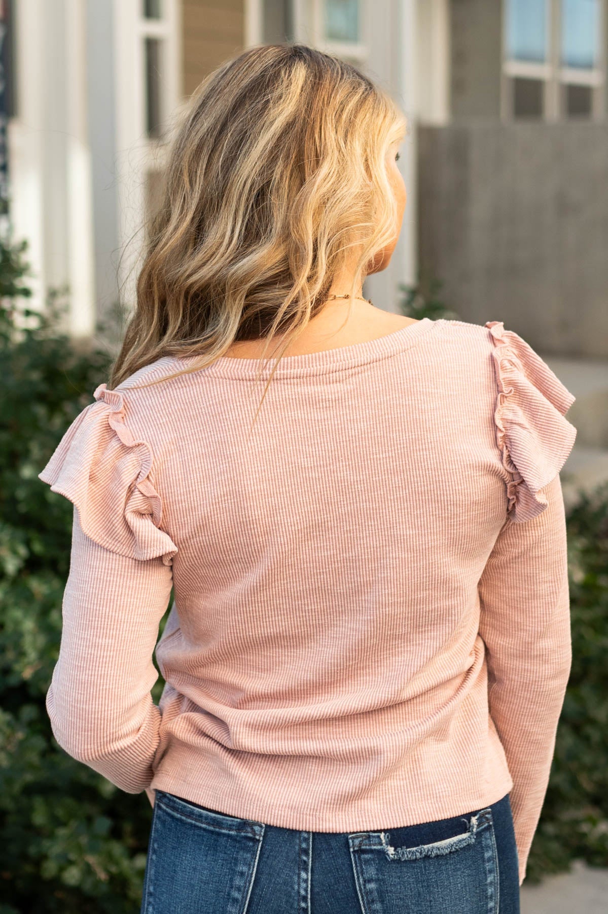 Yvette Mauve Top