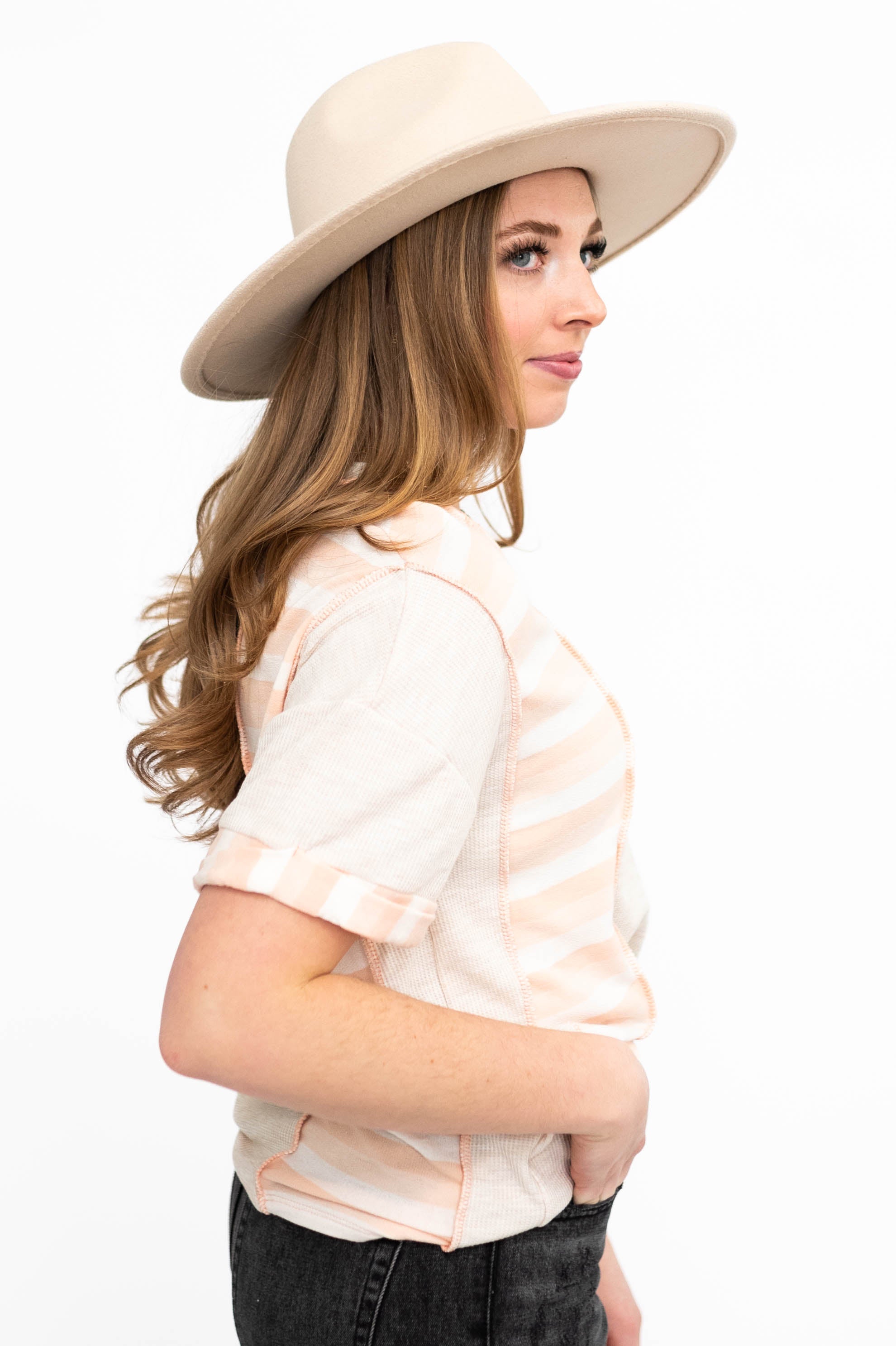 Zara Oatmeal Top