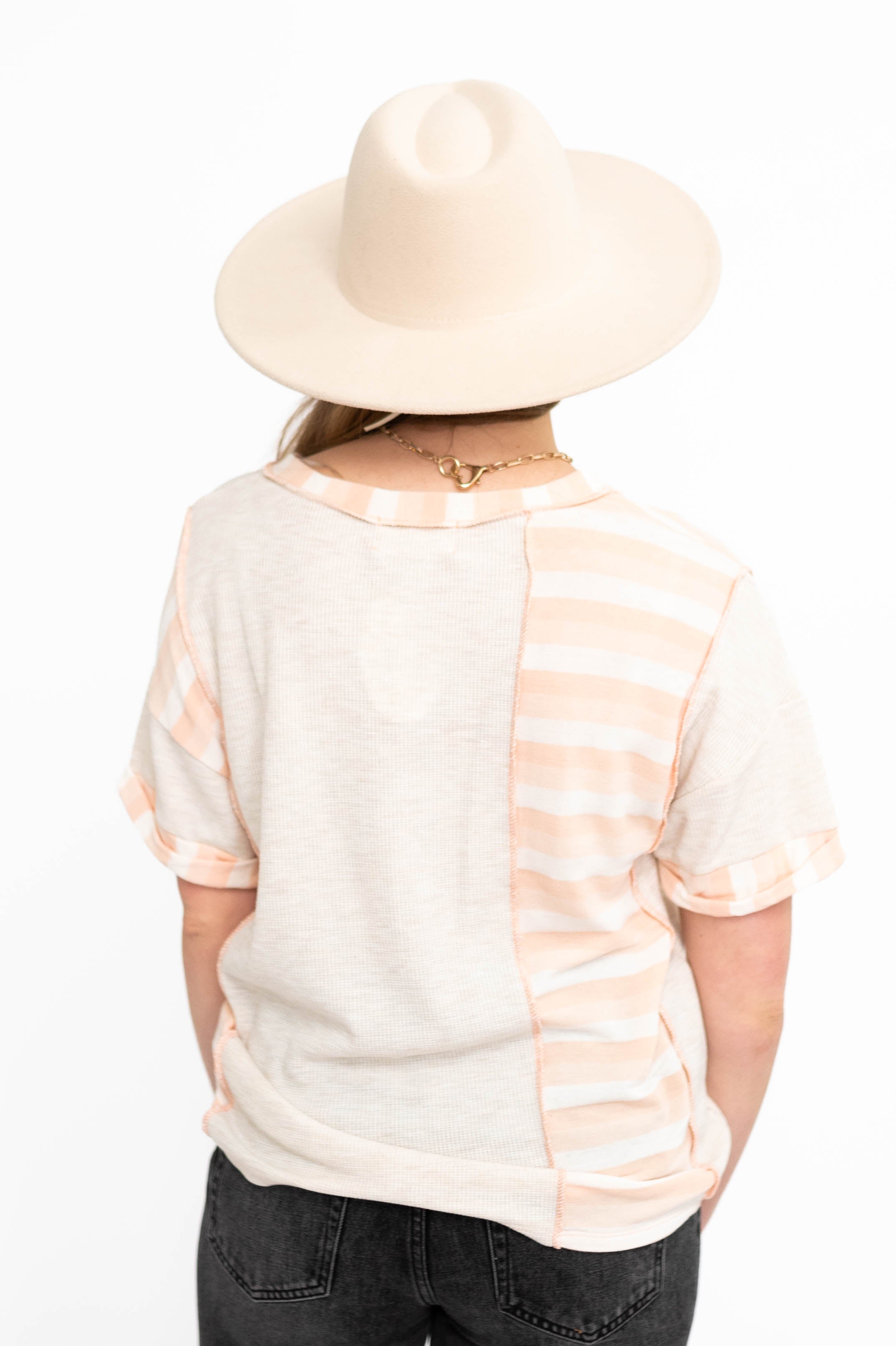 Zara Oatmeal Top