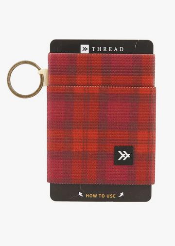 Thread Wallets Rosewood Elastic Wallet