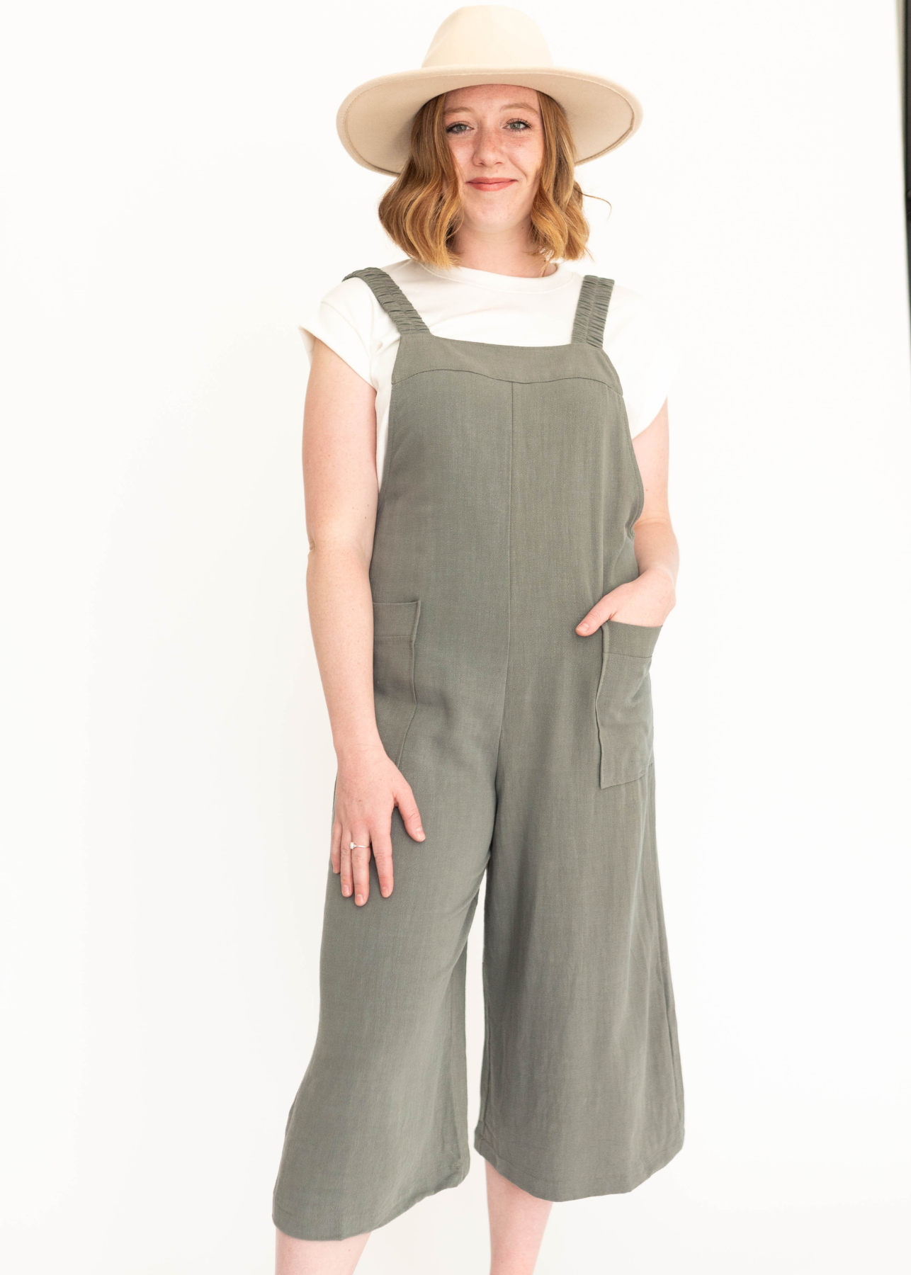 Bali Dark Sage Jumpsuit