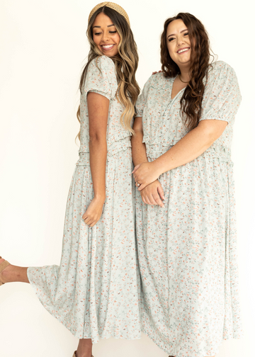 Krista Light Seafoam Dress