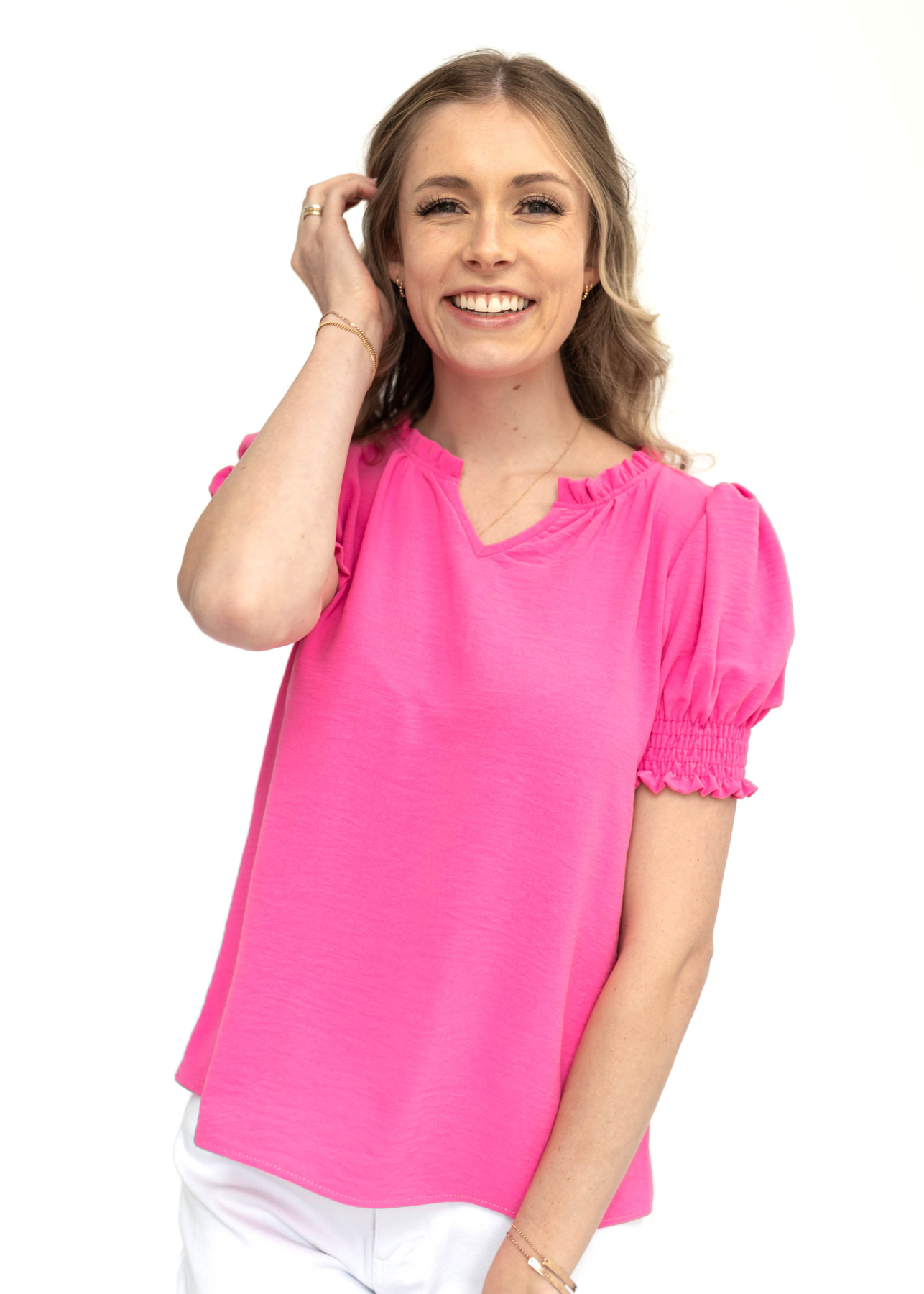Cindi Bubble Gum Top